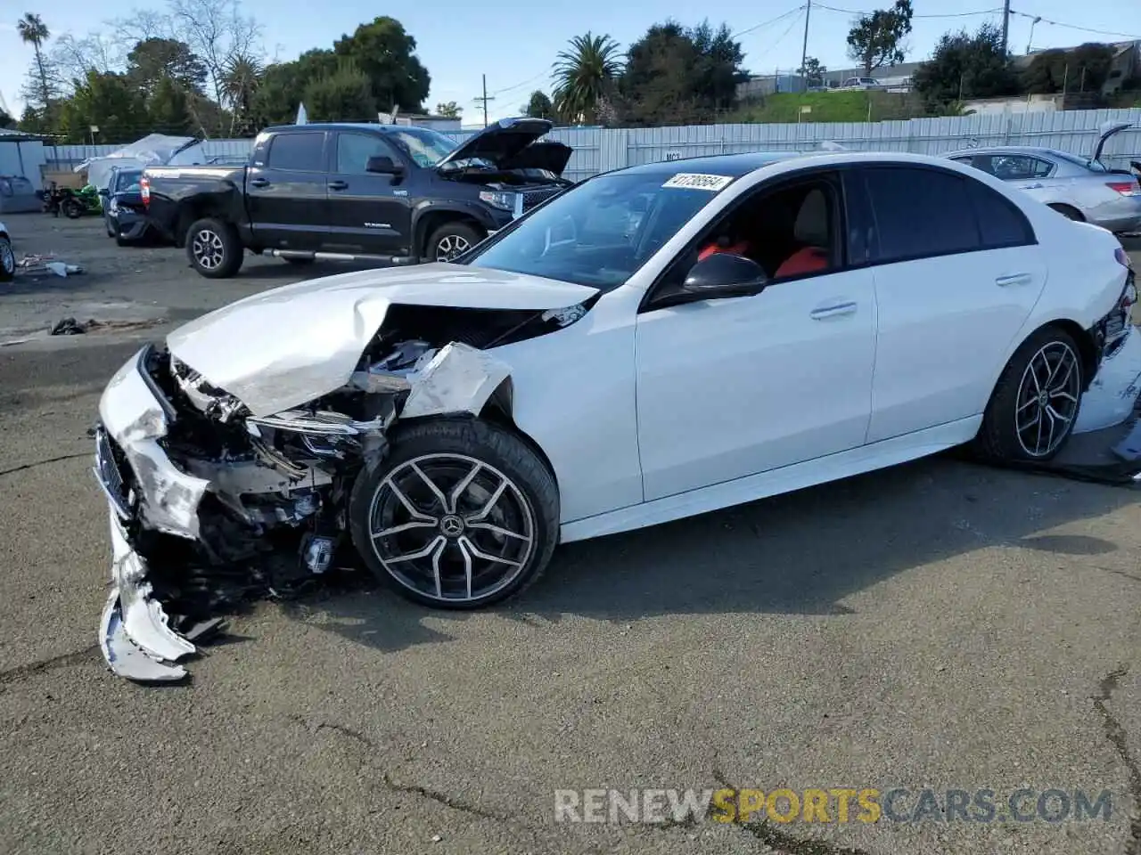 1 Photograph of a damaged car W1KAF4GB4PR095479 MERCEDES-BENZ C-CLASS 2023