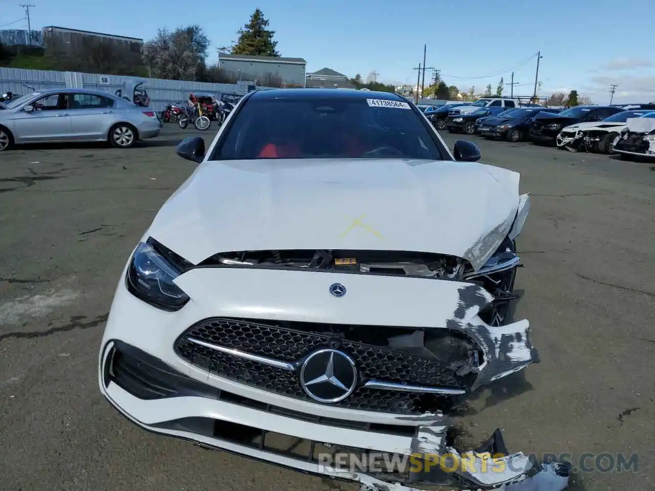 5 Photograph of a damaged car W1KAF4GB4PR095479 MERCEDES-BENZ C-CLASS 2023