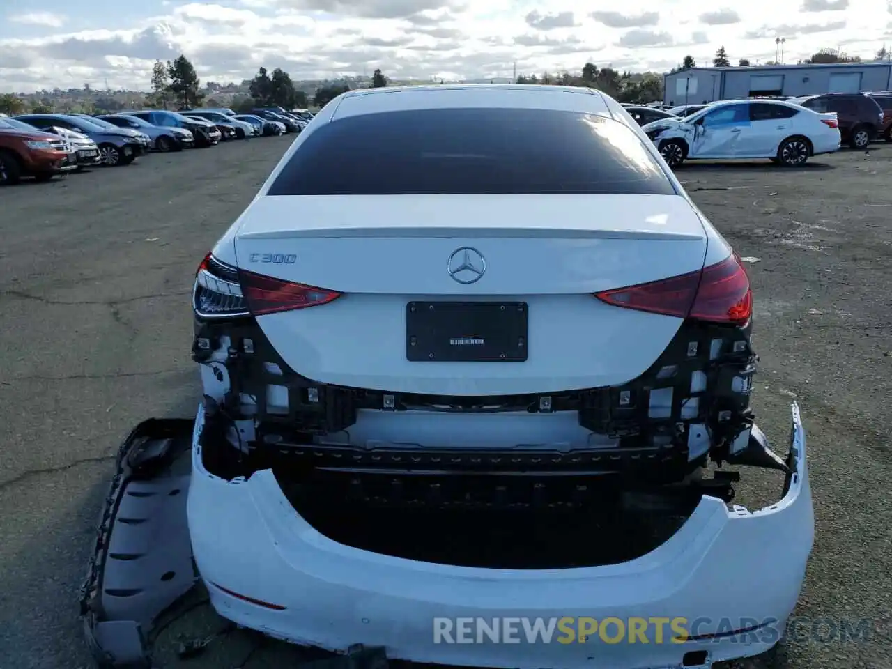 6 Photograph of a damaged car W1KAF4GB4PR095479 MERCEDES-BENZ C-CLASS 2023