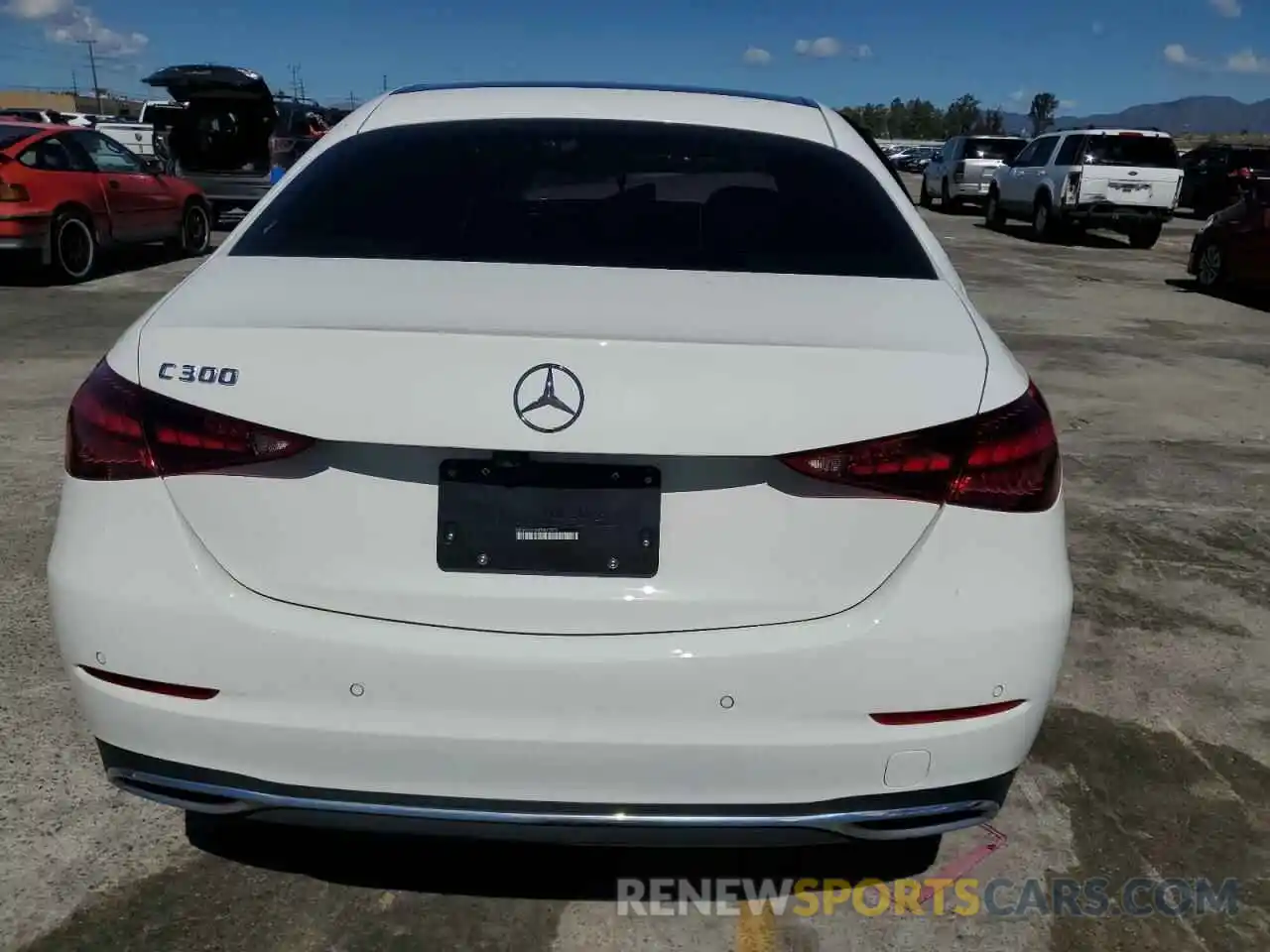 6 Photograph of a damaged car W1KAF4GB5PR077072 MERCEDES-BENZ C-CLASS 2023