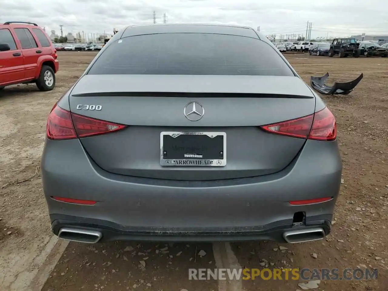 6 Photograph of a damaged car W1KAF4GB7PR147185 MERCEDES-BENZ C-CLASS 2023