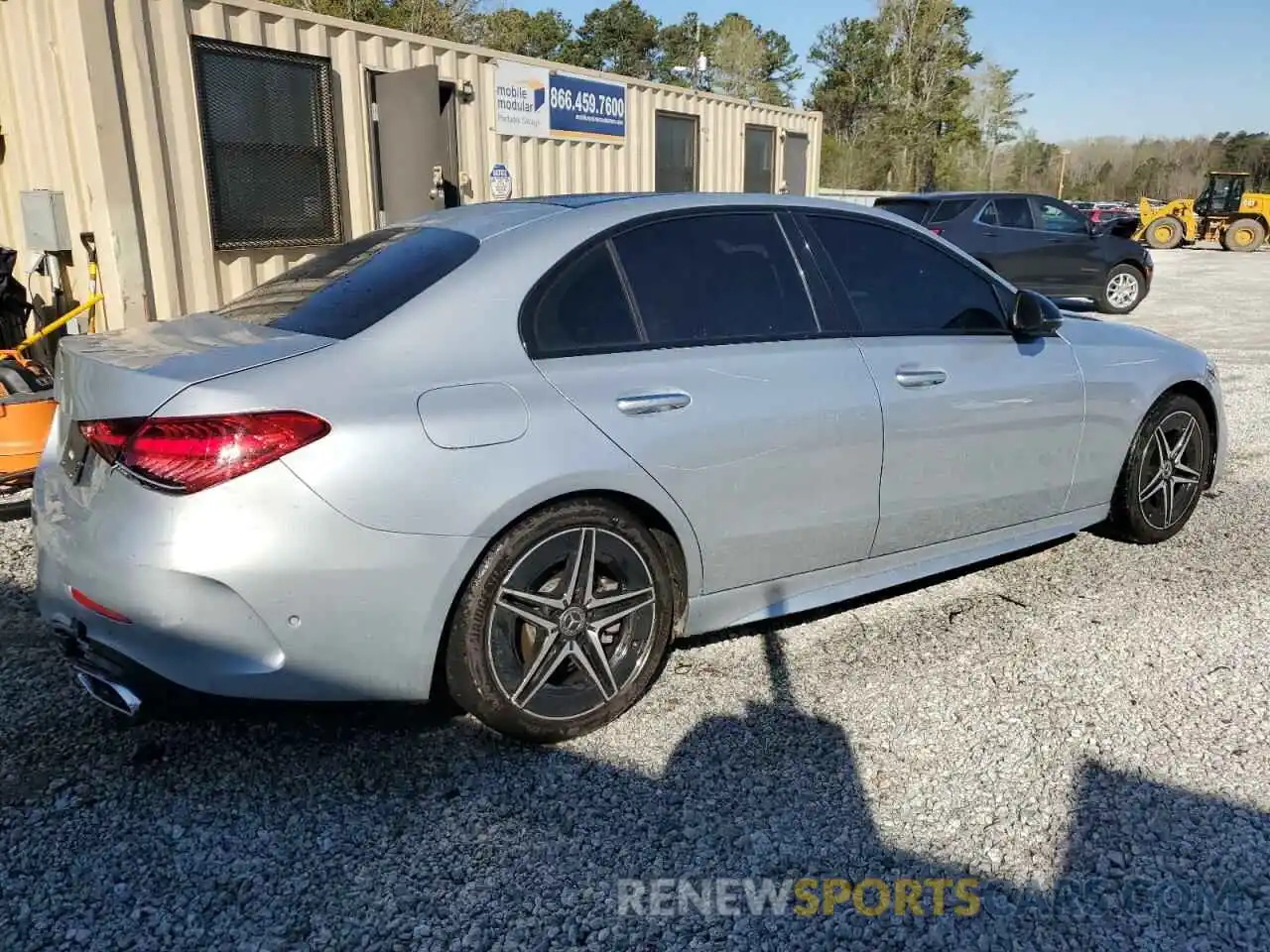 3 Photograph of a damaged car W1KAF4GB8PR108296 MERCEDES-BENZ C-CLASS 2023