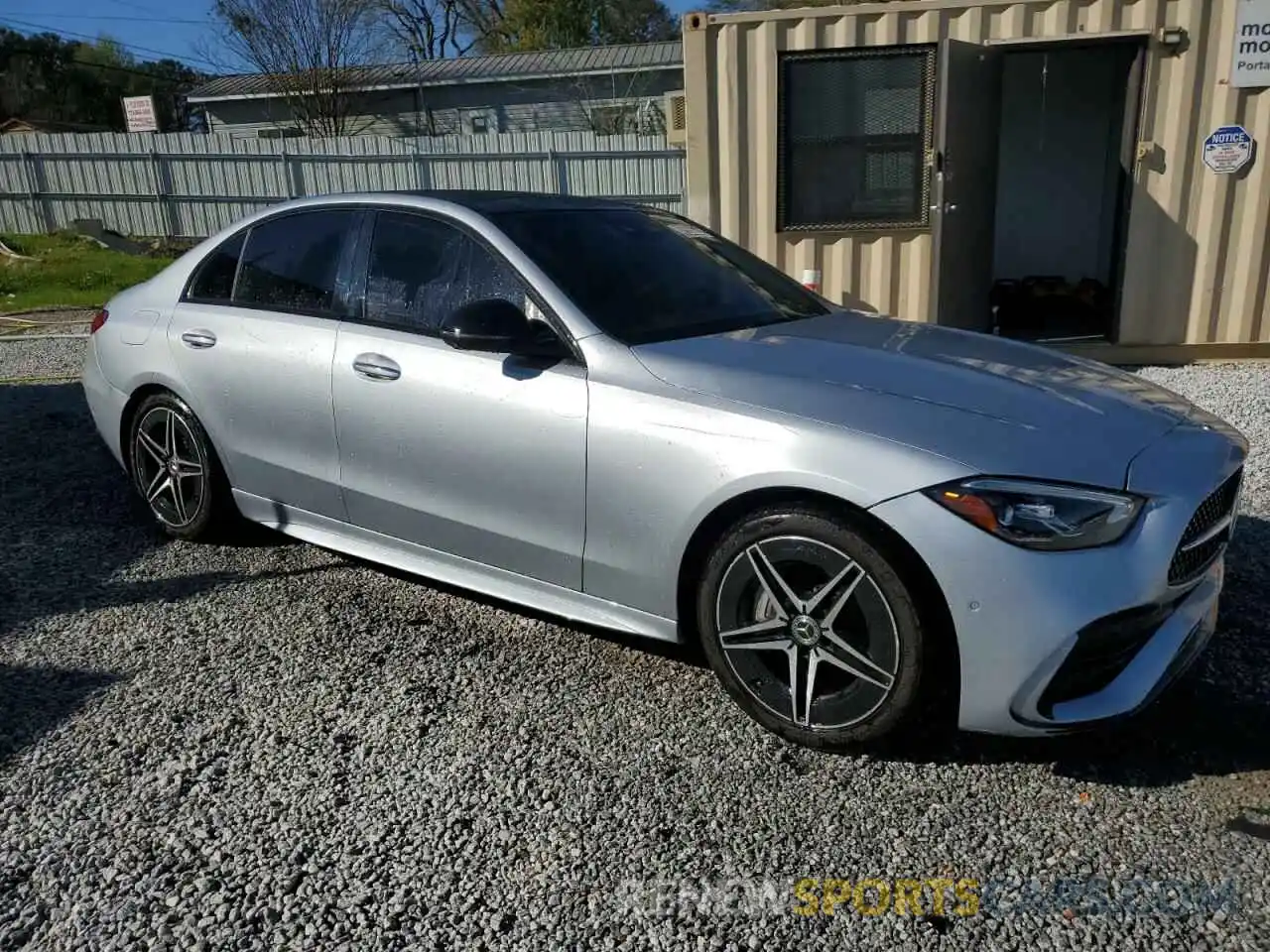 4 Photograph of a damaged car W1KAF4GB8PR108296 MERCEDES-BENZ C-CLASS 2023