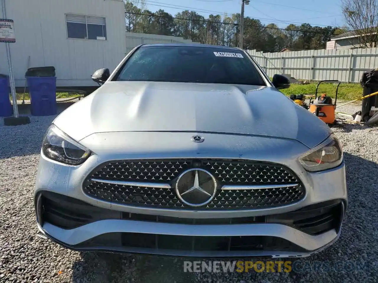 5 Photograph of a damaged car W1KAF4GB8PR108296 MERCEDES-BENZ C-CLASS 2023