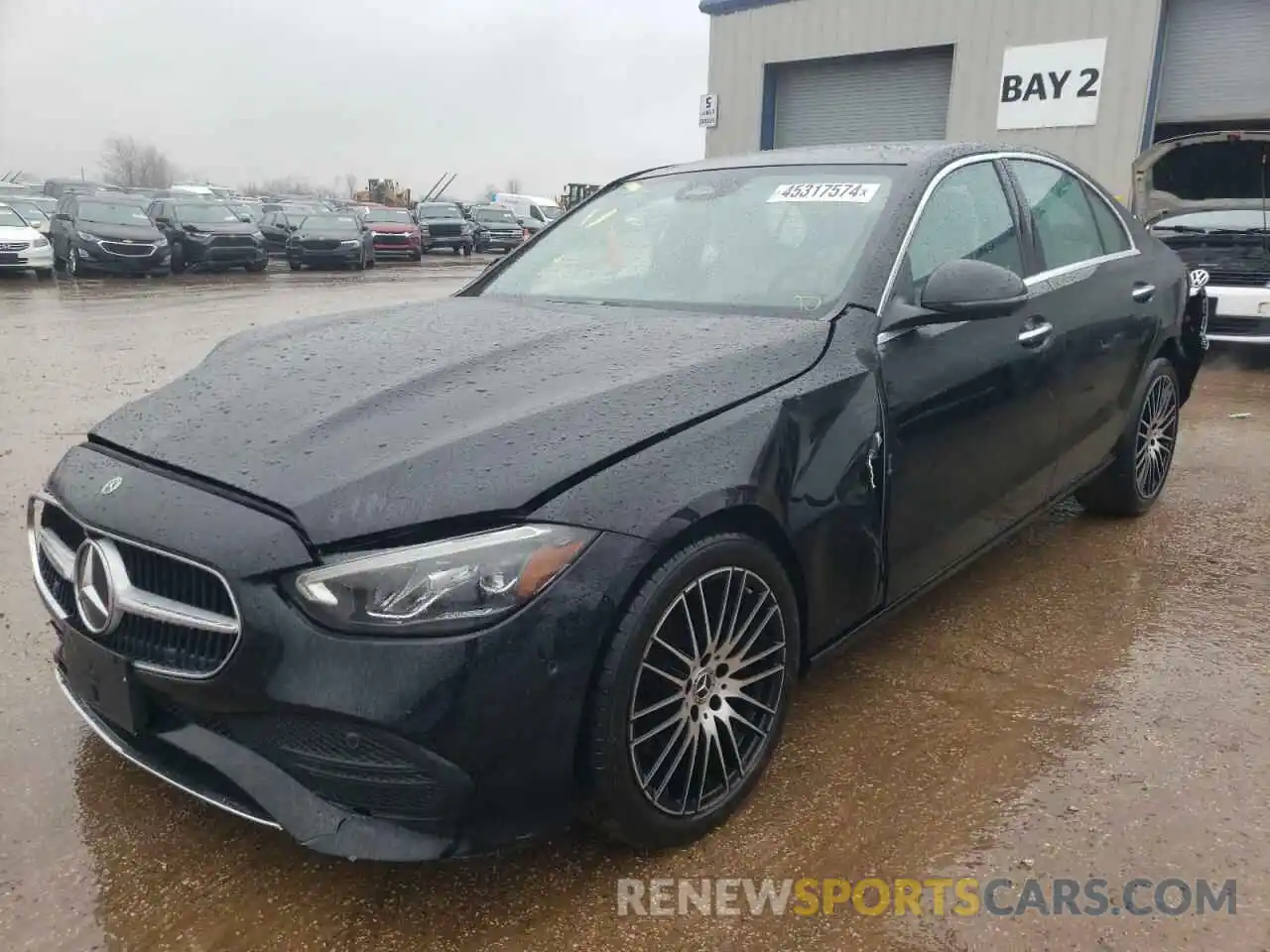 1 Photograph of a damaged car W1KAF4HB0PR087197 MERCEDES-BENZ C-CLASS 2023