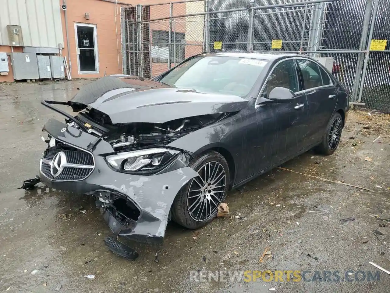 1 Photograph of a damaged car W1KAF4HB2PR125433 MERCEDES-BENZ C-CLASS 2023