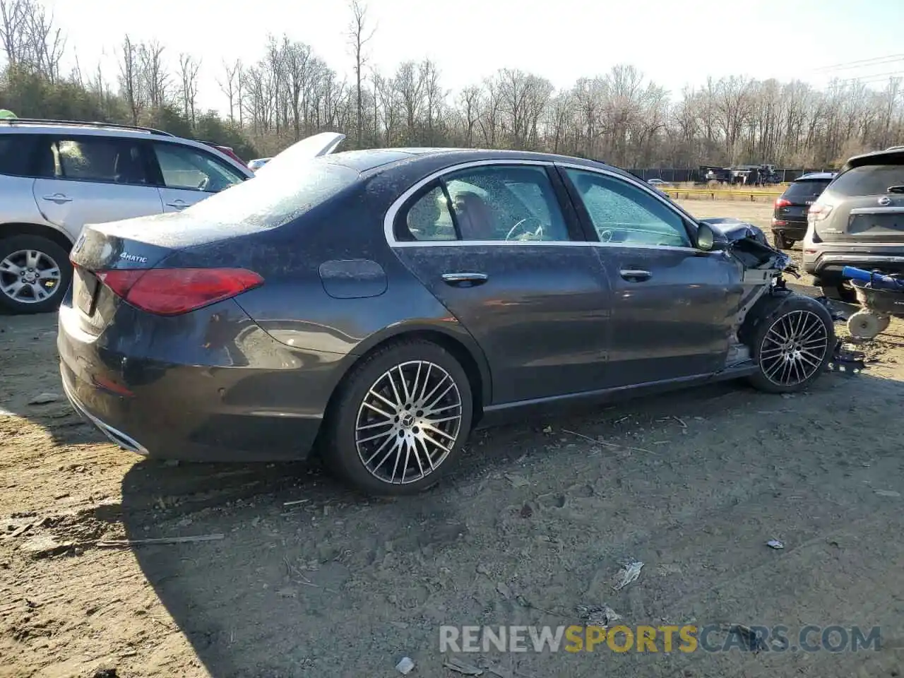 3 Photograph of a damaged car W1KAF4HB2PR125433 MERCEDES-BENZ C-CLASS 2023