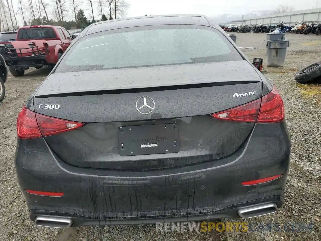 6 Photograph of a damaged car W1KAF4HB2PR140952 MERCEDES-BENZ C-CLASS 2023