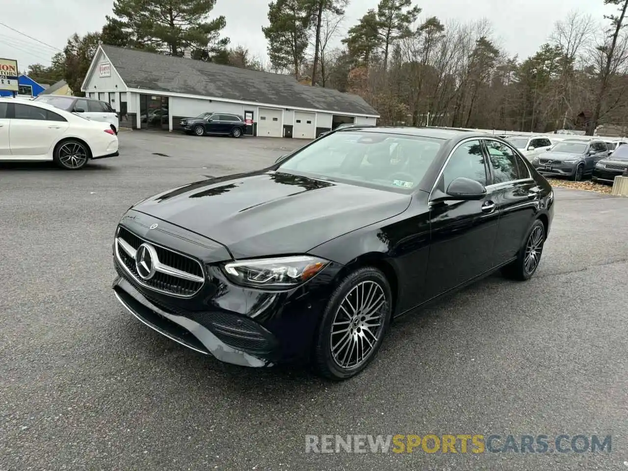 1 Photograph of a damaged car W1KAF4HB6PR124723 MERCEDES-BENZ C-CLASS 2023