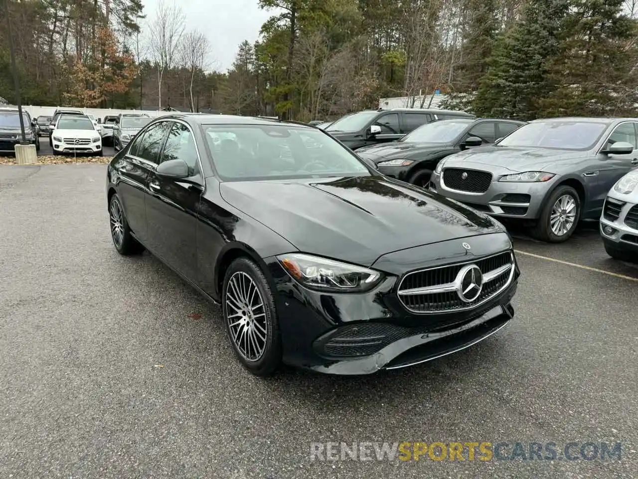 2 Photograph of a damaged car W1KAF4HB6PR124723 MERCEDES-BENZ C-CLASS 2023