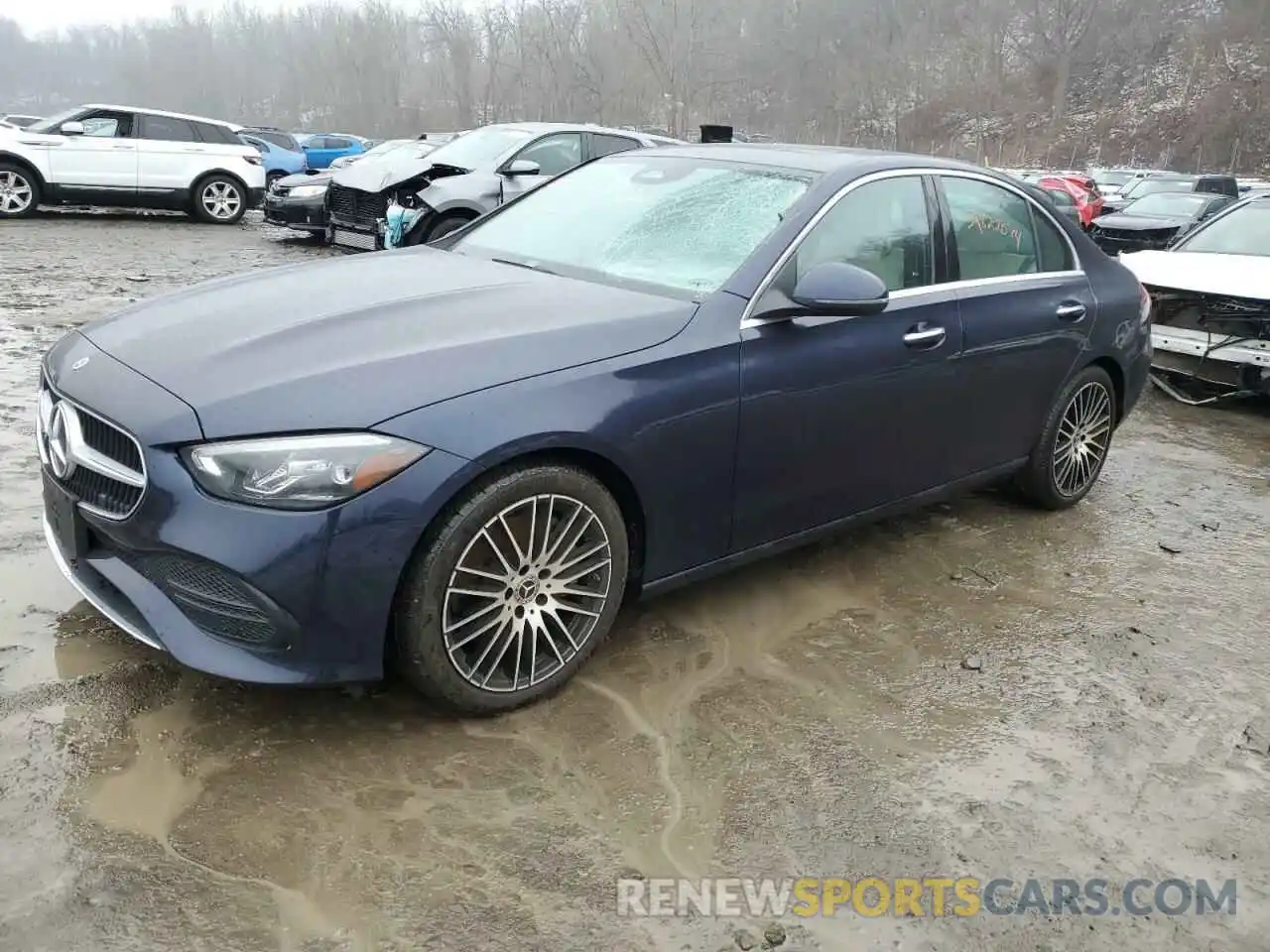 1 Photograph of a damaged car W1KAF4HB9PR095363 MERCEDES-BENZ C-CLASS 2023