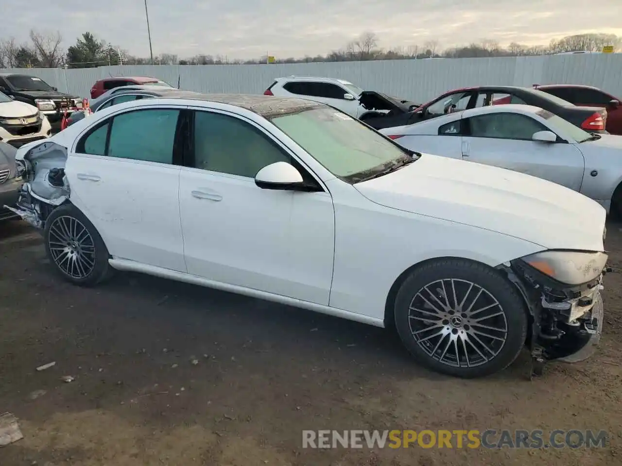 4 Photograph of a damaged car W1KAF4HBXPR126491 MERCEDES-BENZ C-CLASS 2023