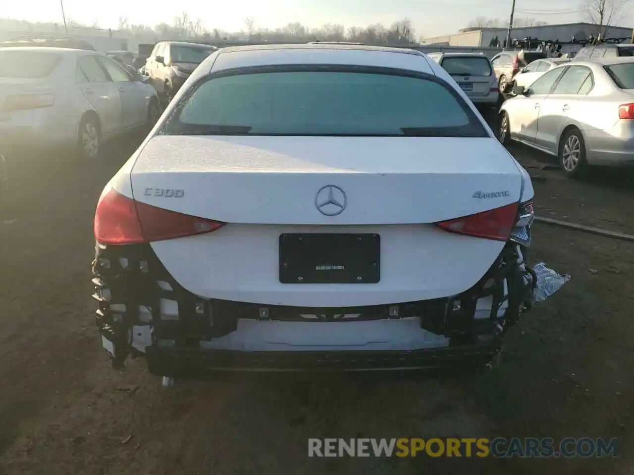 6 Photograph of a damaged car W1KAF4HBXPR126491 MERCEDES-BENZ C-CLASS 2023