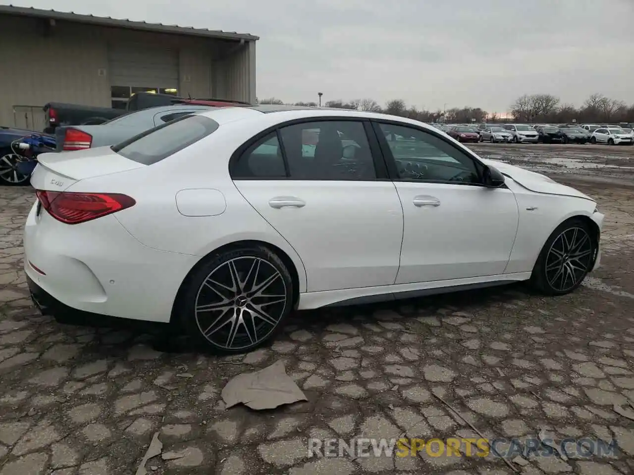 3 Photograph of a damaged car W1KAF8HB3PR098878 MERCEDES-BENZ C-CLASS 2023