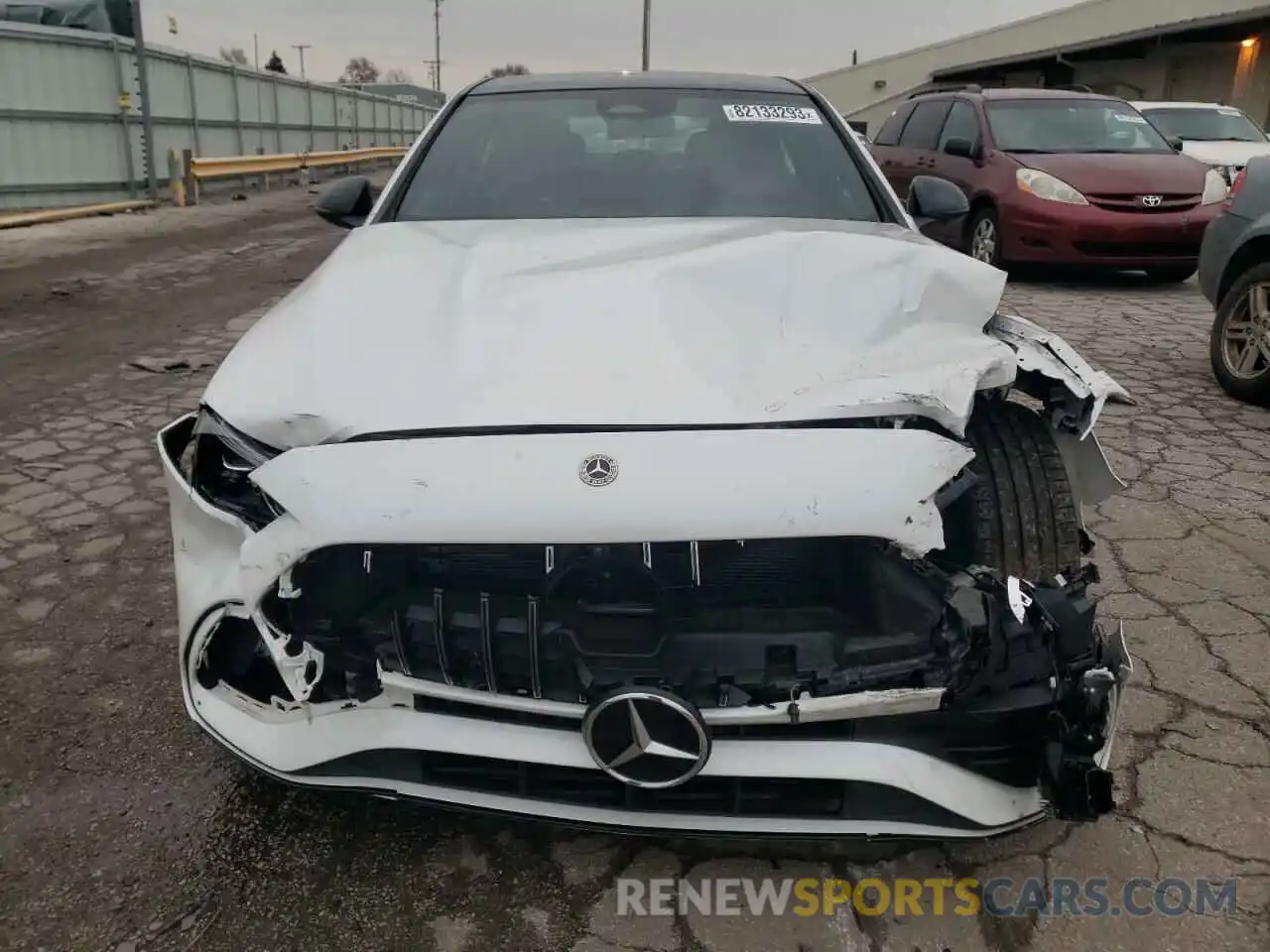 5 Photograph of a damaged car W1KAF8HB3PR098878 MERCEDES-BENZ C-CLASS 2023