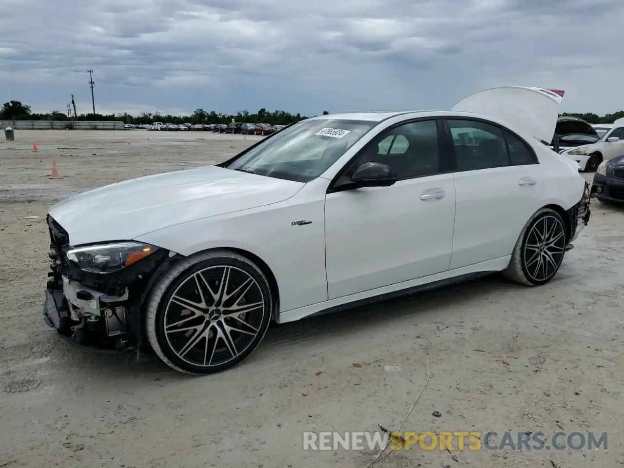 1 Photograph of a damaged car W1KAF8HB7PR122907 MERCEDES-BENZ C-CLASS 2023