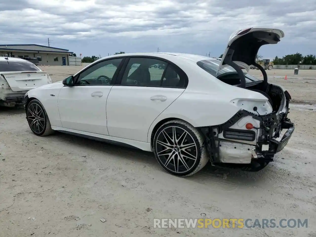 2 Photograph of a damaged car W1KAF8HB7PR122907 MERCEDES-BENZ C-CLASS 2023