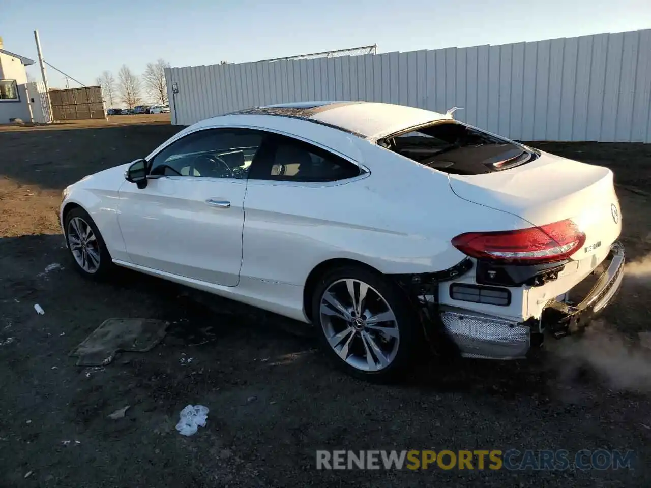 2 Photograph of a damaged car W1KWJ8EB5PG116219 MERCEDES-BENZ C-CLASS 2023