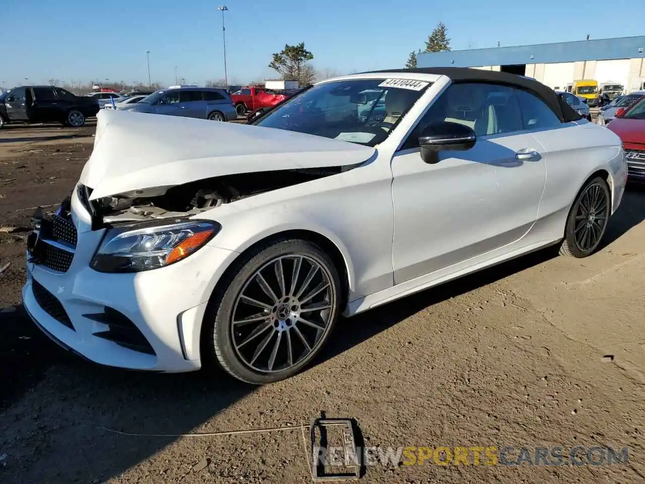 1 Photograph of a damaged car W1KWK8EB1PG124086 MERCEDES-BENZ C-CLASS 2023