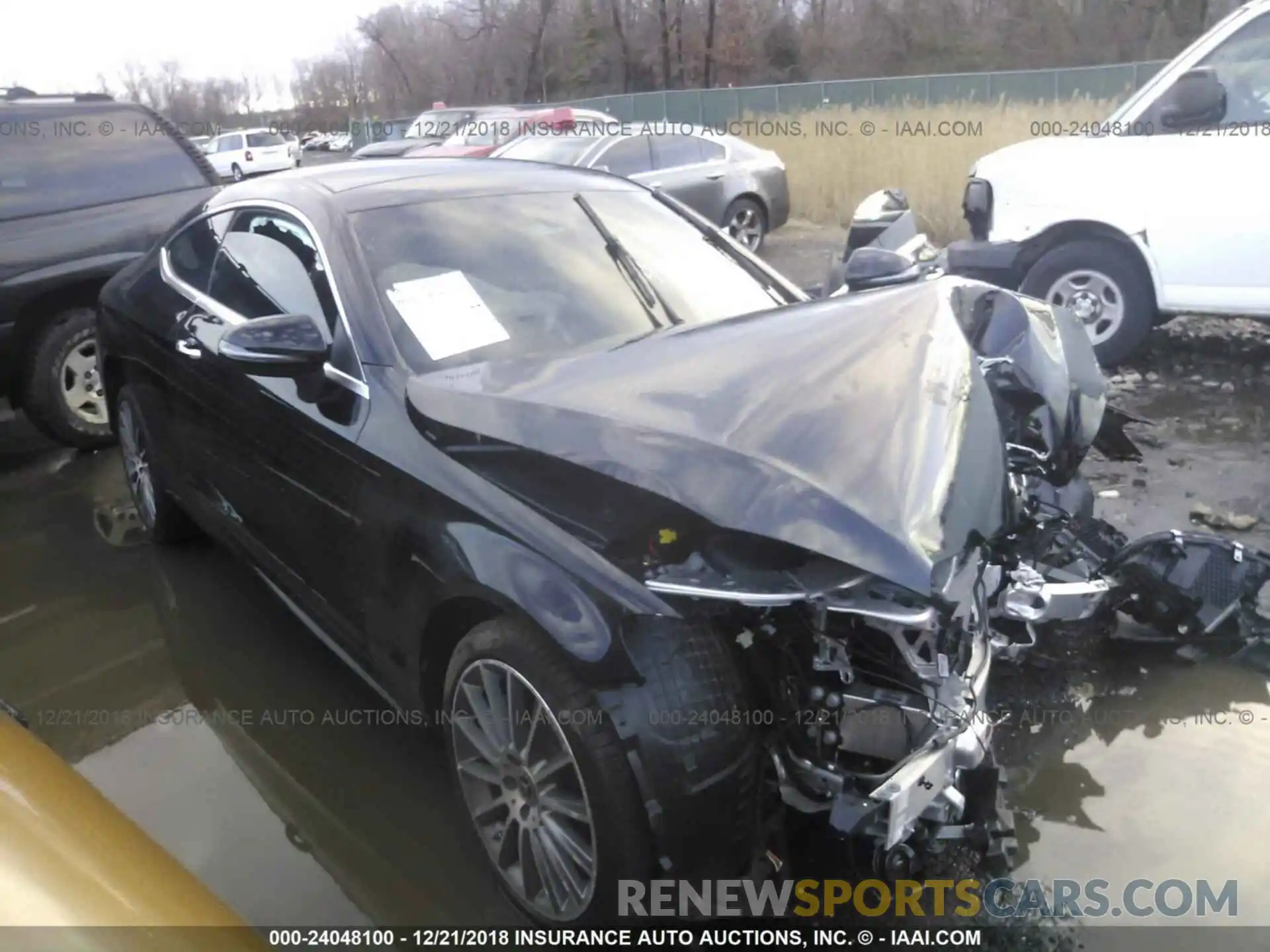 1 Photograph of a damaged car WDDWJ8EB2KF777365 MERCEDES-BENZ C300 2019