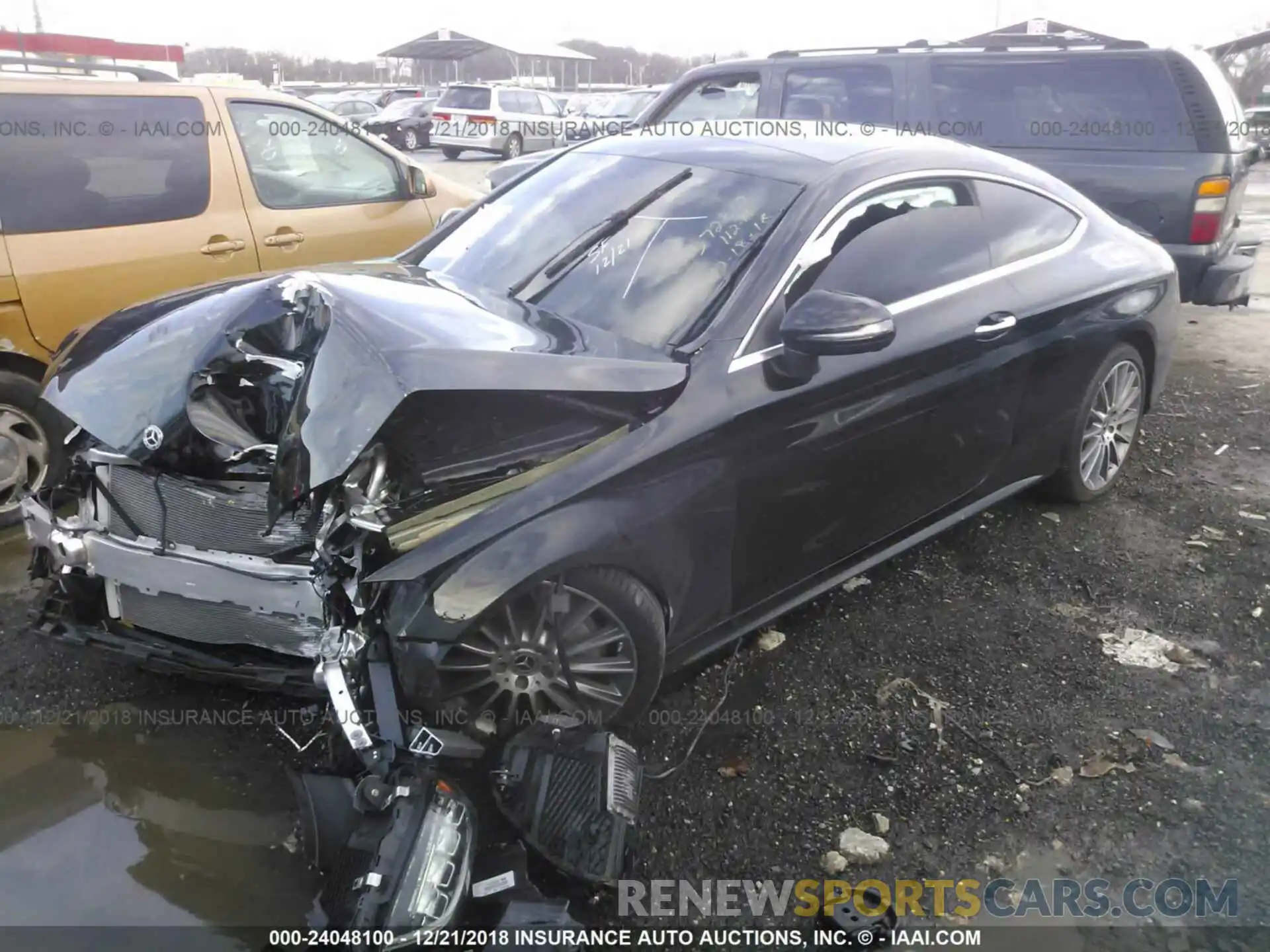 2 Photograph of a damaged car WDDWJ8EB2KF777365 MERCEDES-BENZ C300 2019