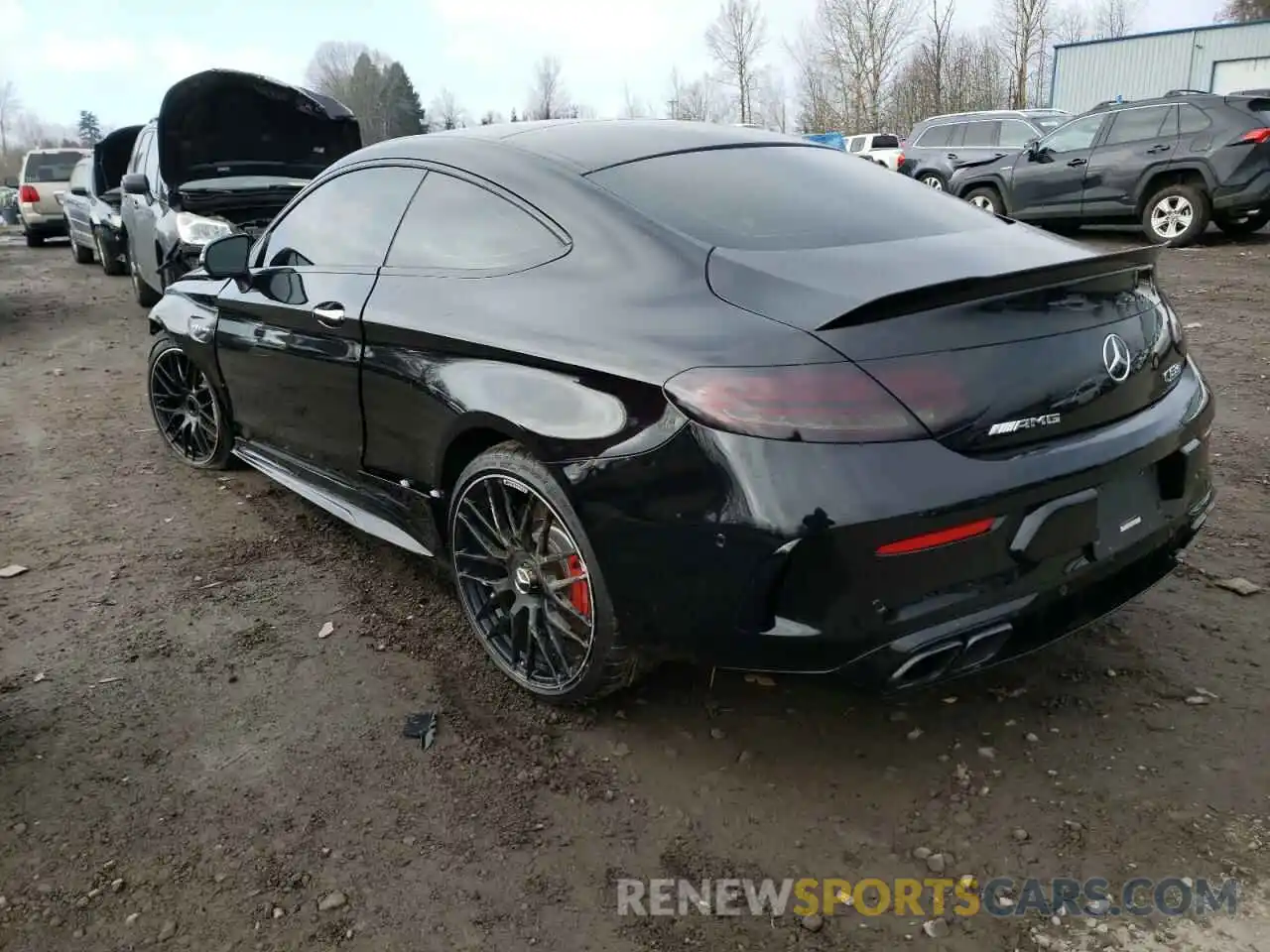 3 Photograph of a damaged car W1KWJ8HB5MG095864 MERCEDES-BENZ CL-CLASS 2021