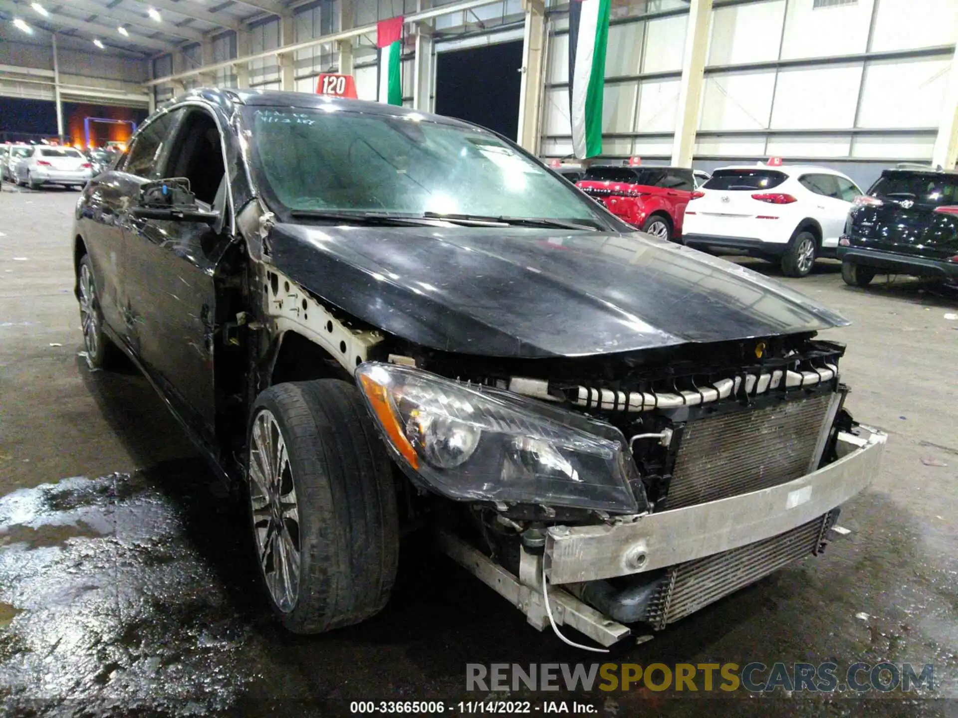 1 Photograph of a damaged car 00DSJ4EB1KN705845 MERCEDES-BENZ CLA 2019