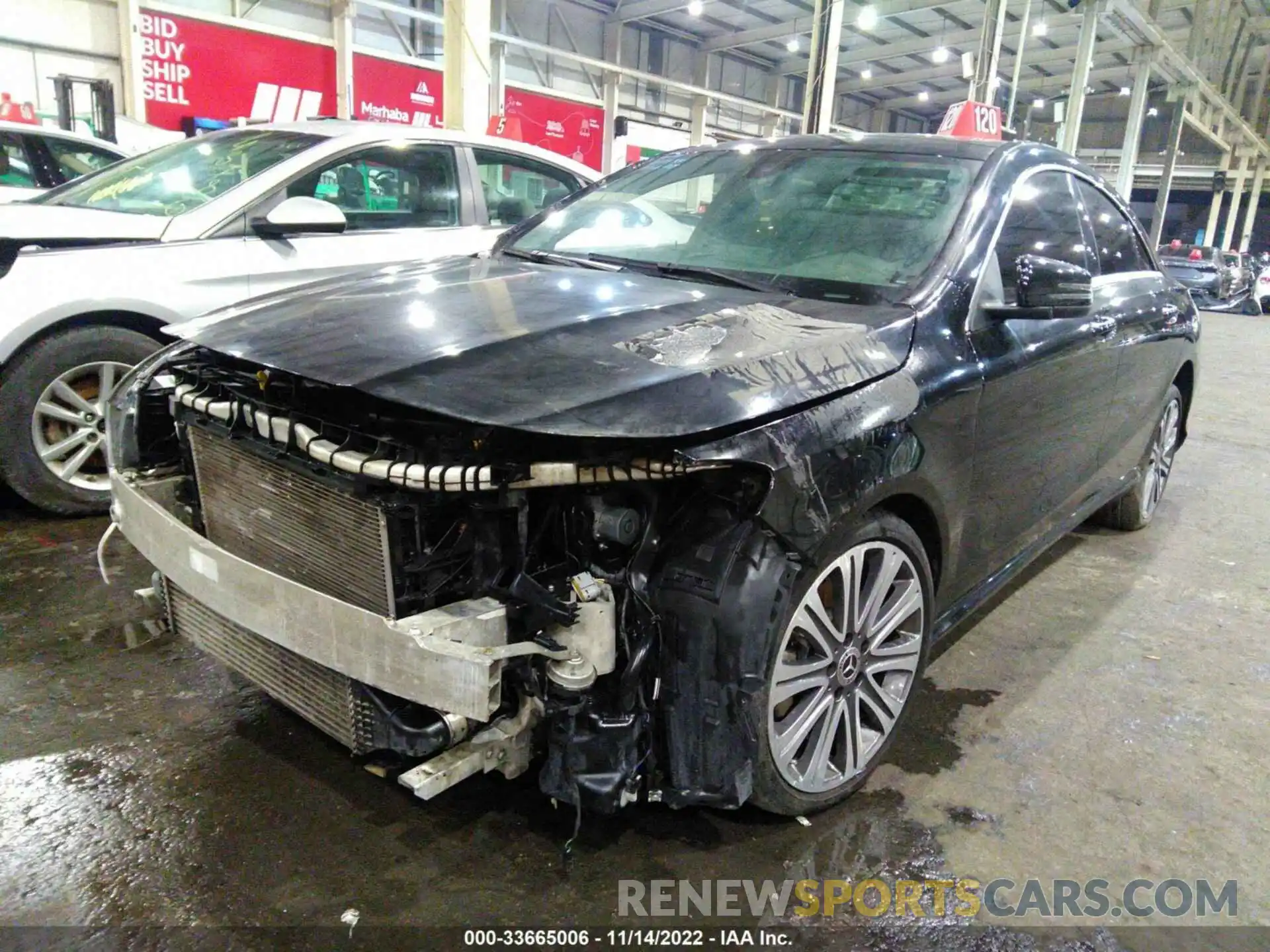 2 Photograph of a damaged car 00DSJ4EB1KN705845 MERCEDES-BENZ CLA 2019