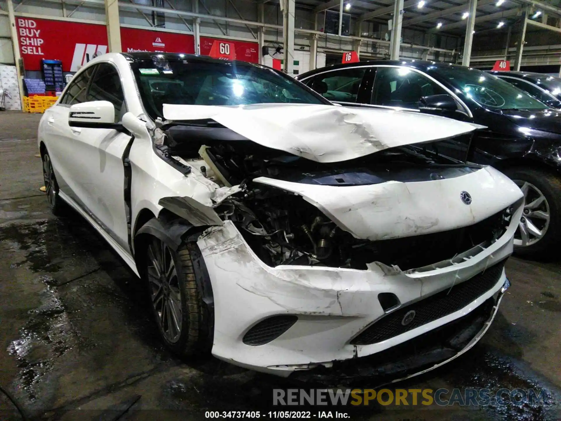 1 Photograph of a damaged car 00DSJ4EB5KN719795 MERCEDES-BENZ CLA 2019