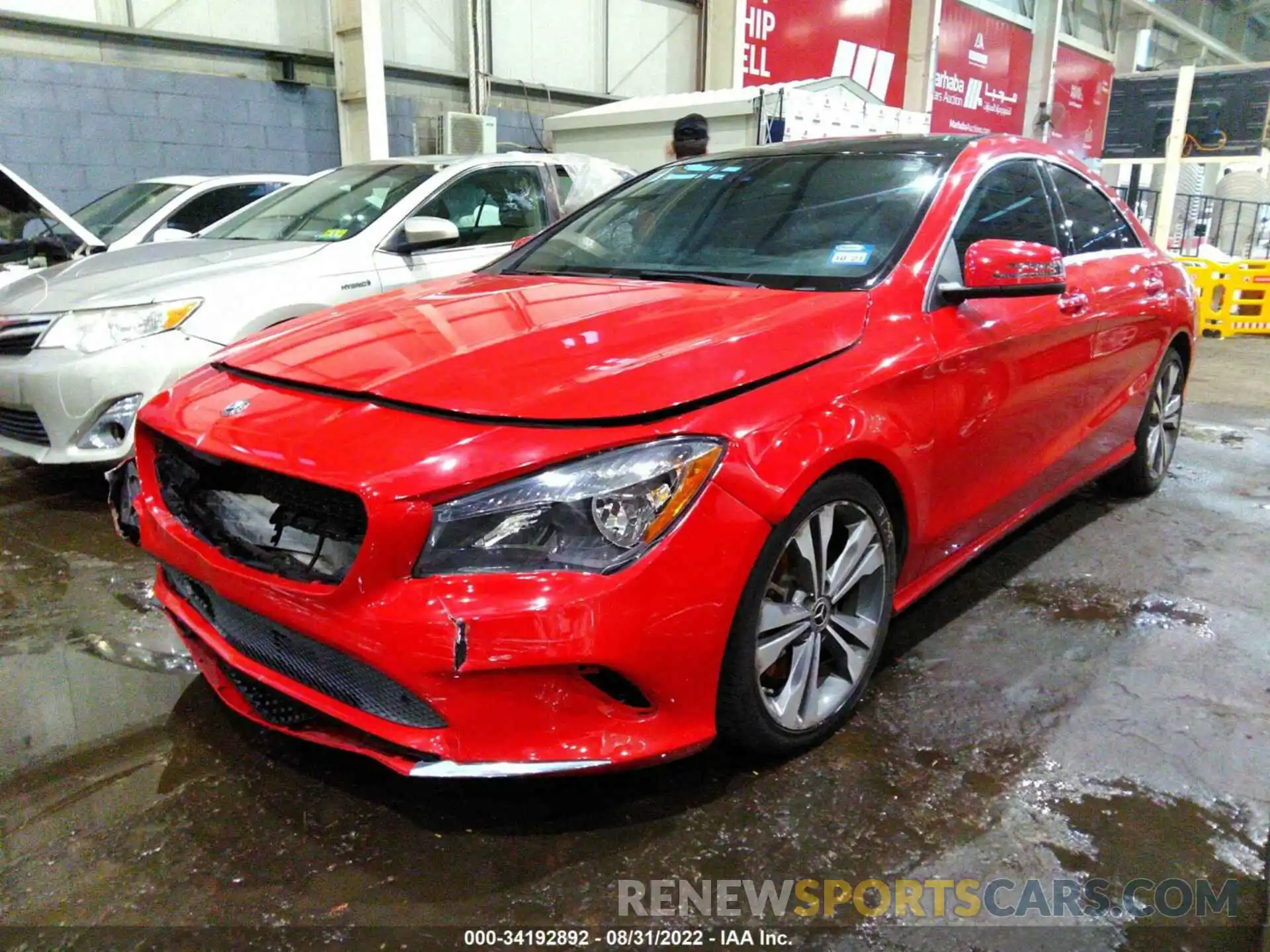 2 Photograph of a damaged car 00DSJ4GB7KN761768 MERCEDES-BENZ CLA 2019