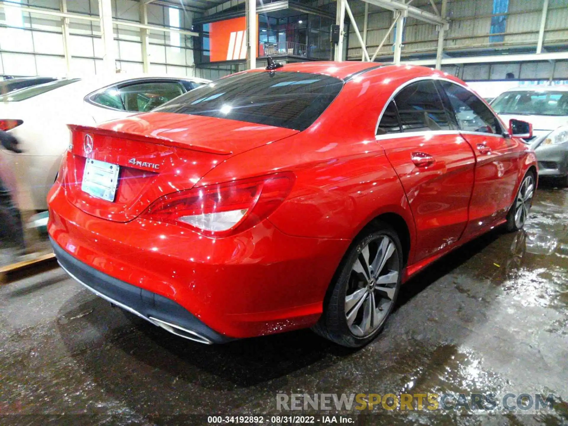 4 Photograph of a damaged car 00DSJ4GB7KN761768 MERCEDES-BENZ CLA 2019