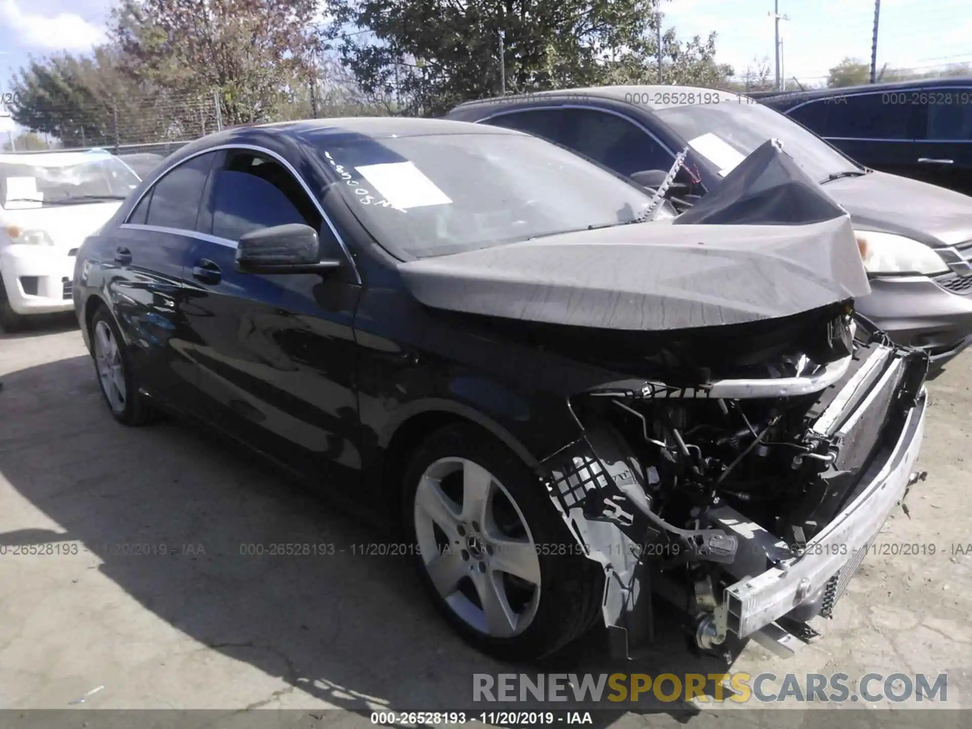 1 Photograph of a damaged car WDDSJ4EB0KN698631 MERCEDES-BENZ CLA 2019