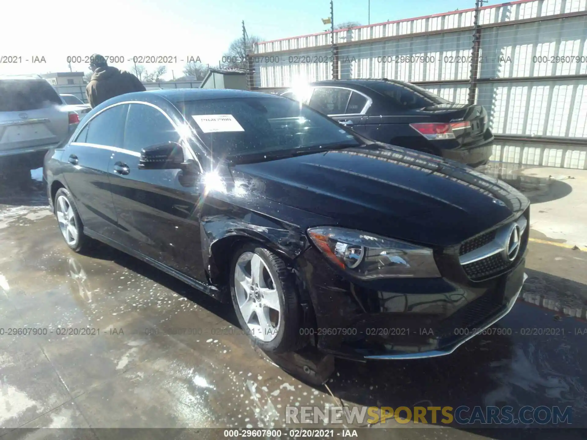 1 Photograph of a damaged car WDDSJ4EB0KN701057 MERCEDES-BENZ CLA 2019