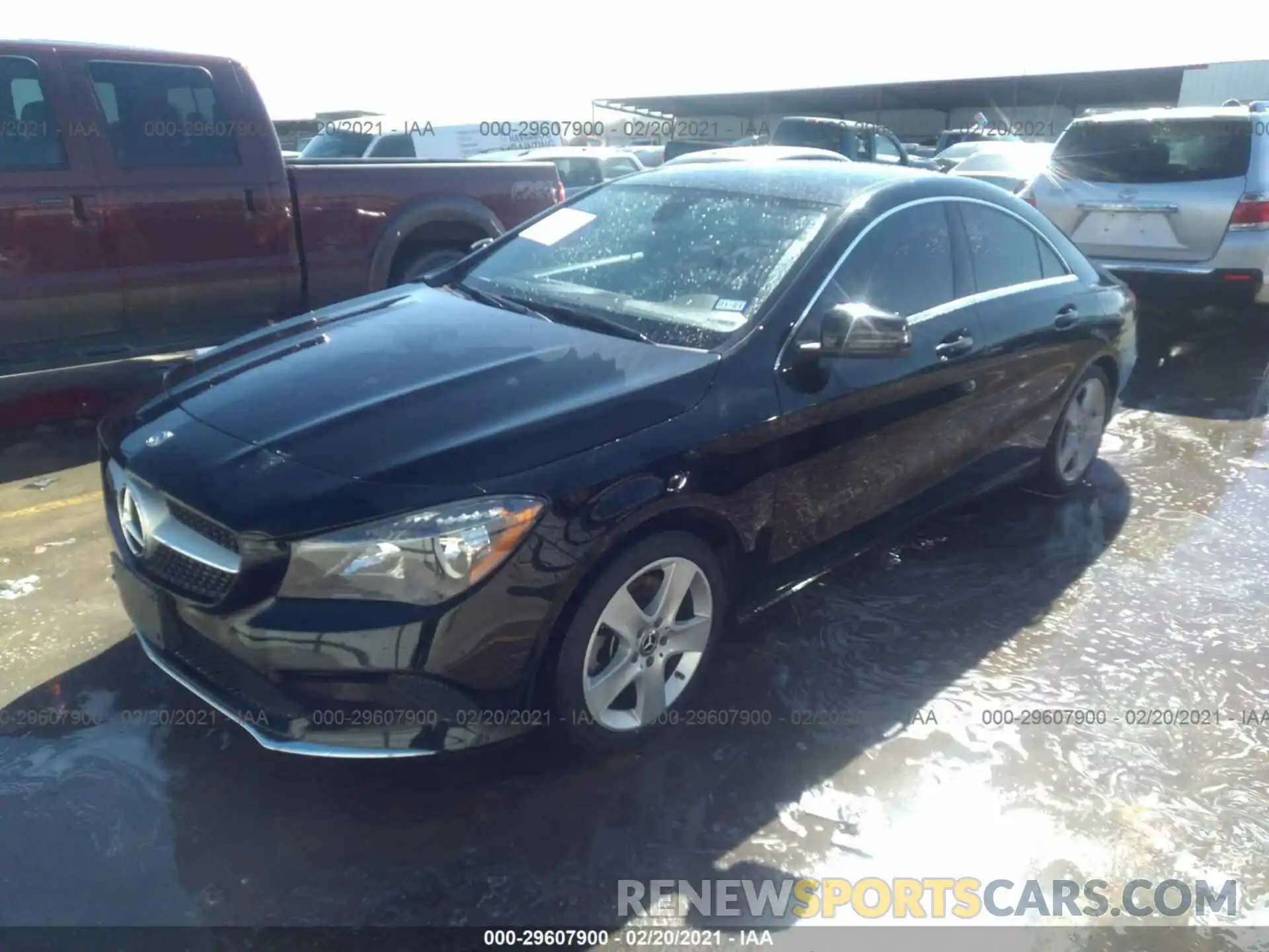 2 Photograph of a damaged car WDDSJ4EB0KN701057 MERCEDES-BENZ CLA 2019