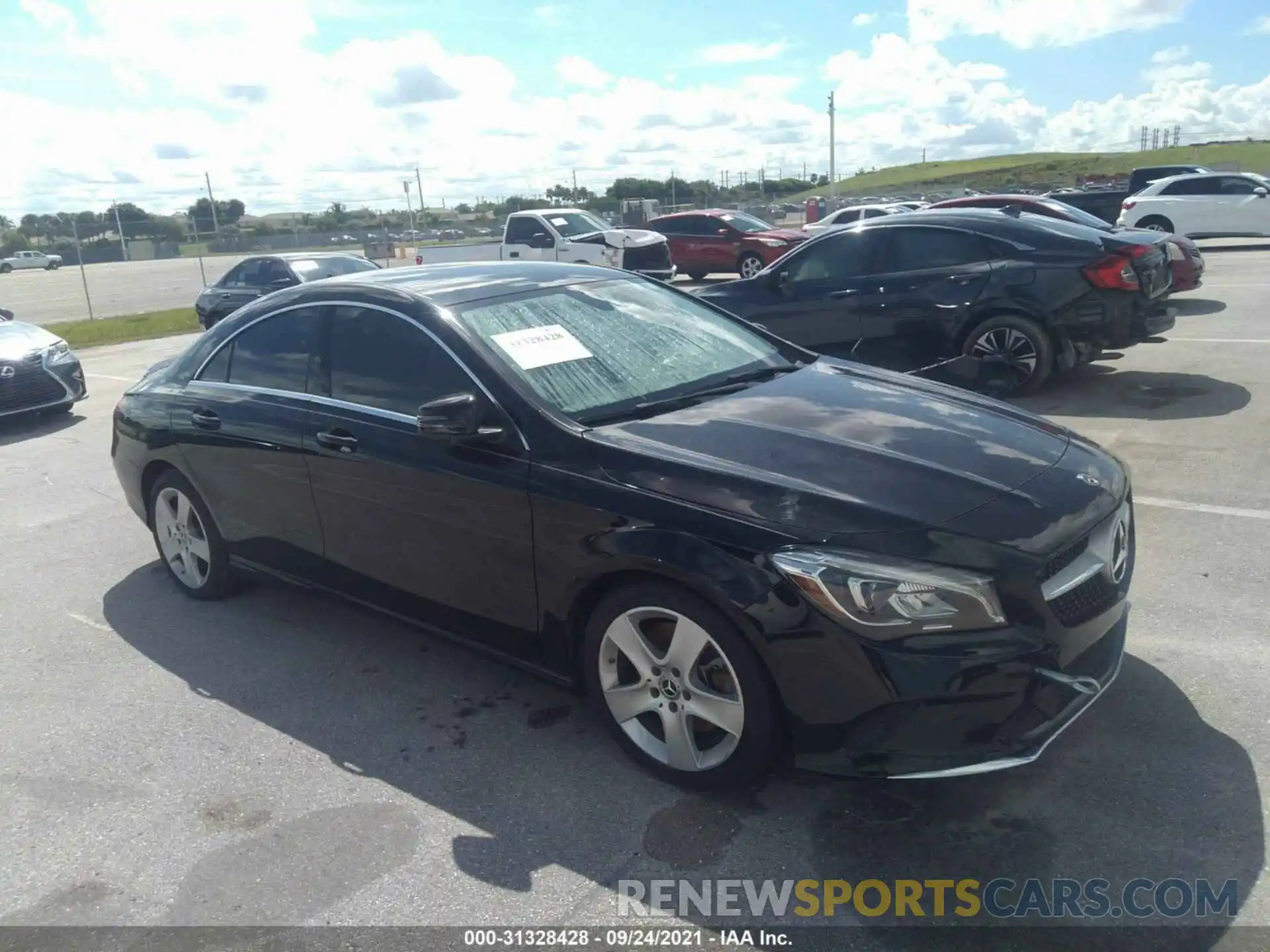 1 Photograph of a damaged car WDDSJ4EB0KN712169 MERCEDES-BENZ CLA 2019