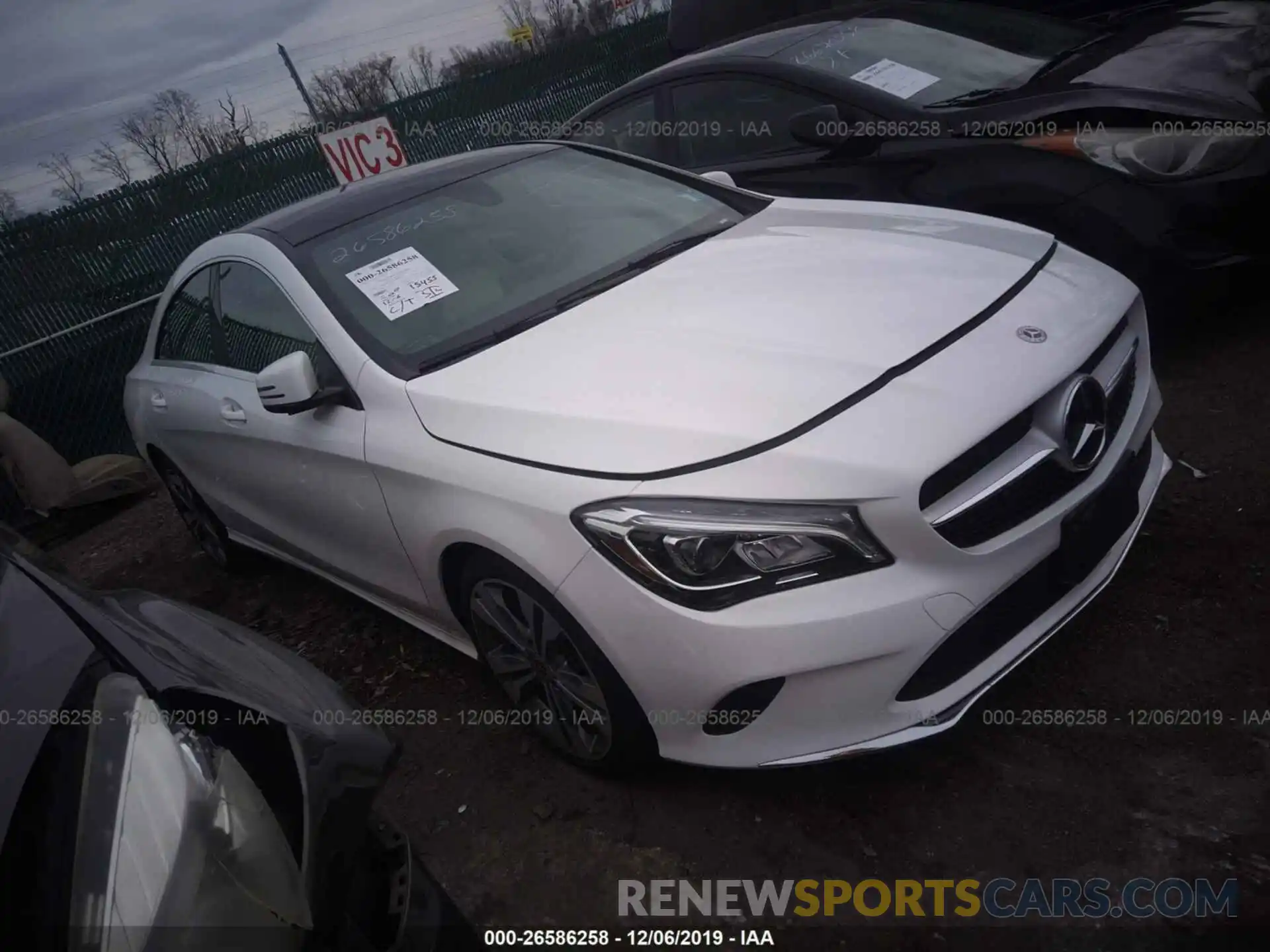 1 Photograph of a damaged car WDDSJ4EB0KN722362 MERCEDES-BENZ CLA 2019