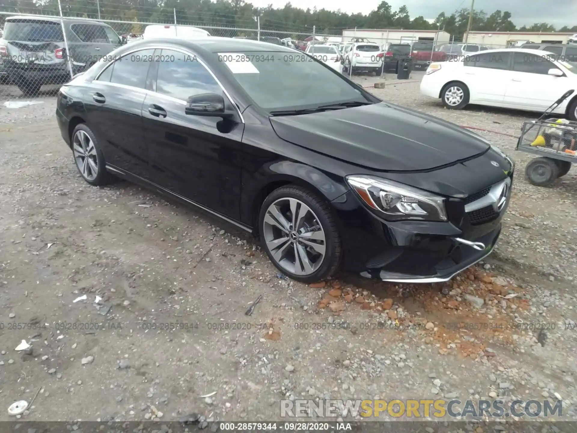 1 Photograph of a damaged car WDDSJ4EB0KN724046 MERCEDES-BENZ CLA 2019