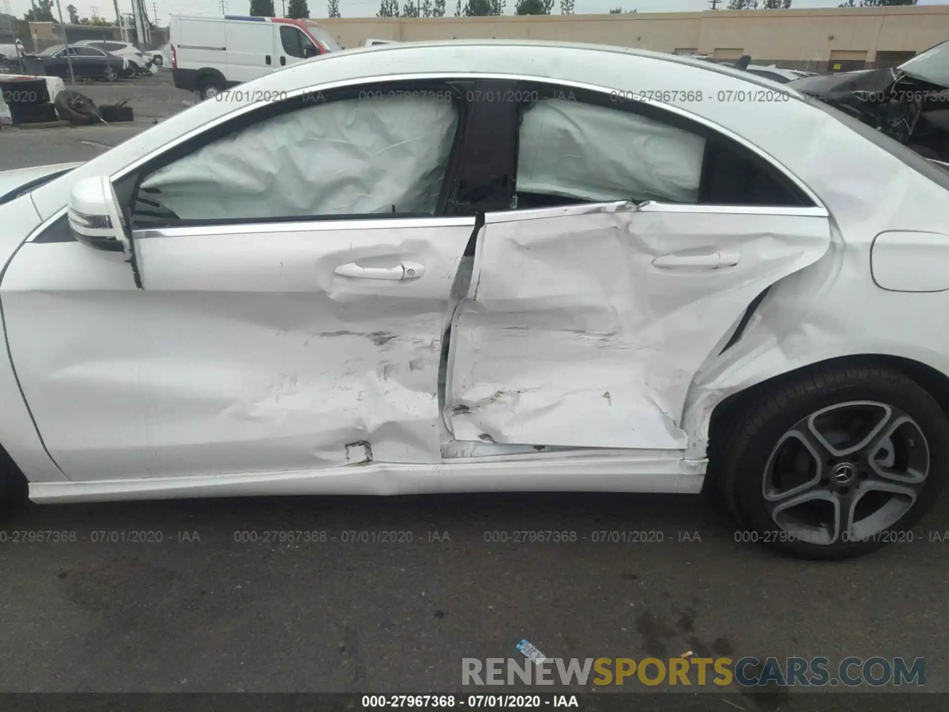 6 Фотография поврежденного автомобиля WDDSJ4EB0KN724595 MERCEDES-BENZ CLA 2019