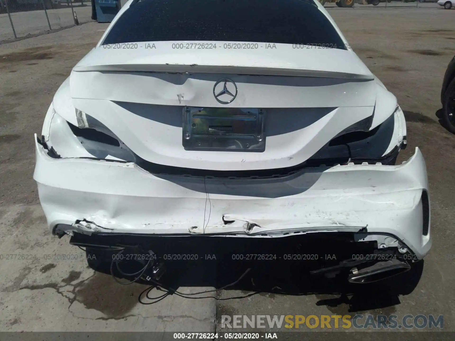 6 Photograph of a damaged car WDDSJ4EB0KN725357 MERCEDES-BENZ CLA 2019