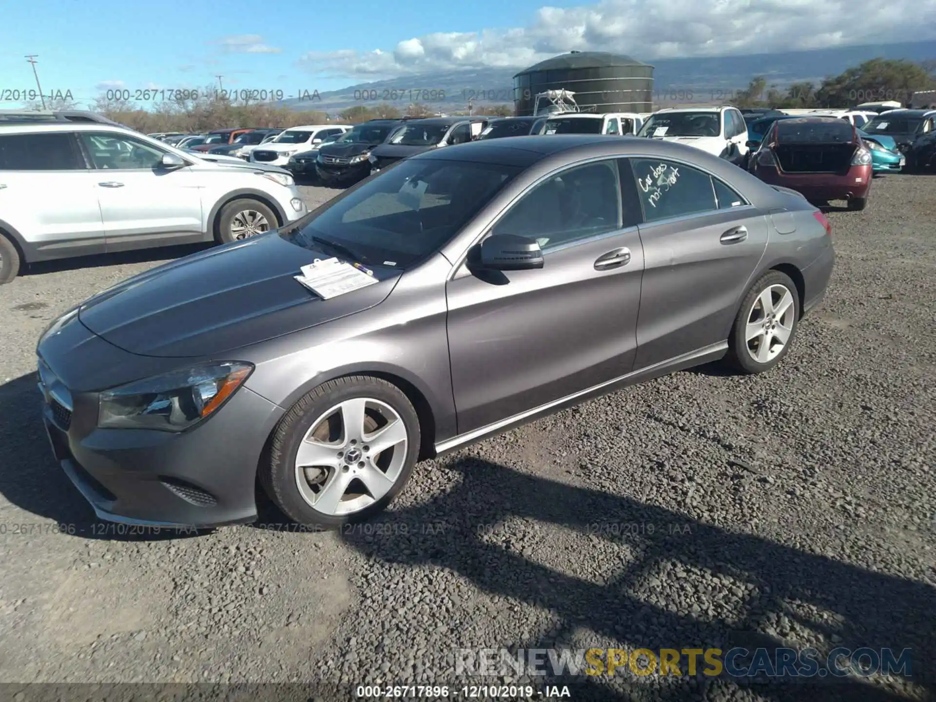 2 Photograph of a damaged car WDDSJ4EB0KN739162 MERCEDES-BENZ CLA 2019