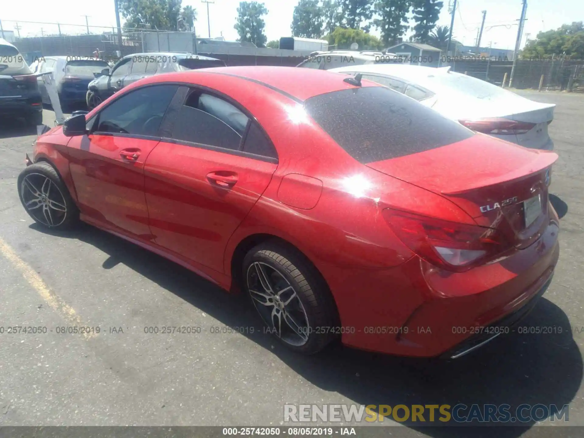 3 Photograph of a damaged car WDDSJ4EB0KN741008 MERCEDES-BENZ CLA 2019