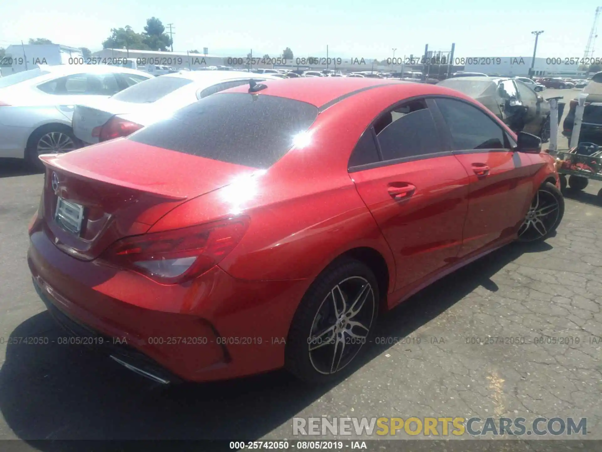 4 Photograph of a damaged car WDDSJ4EB0KN741008 MERCEDES-BENZ CLA 2019