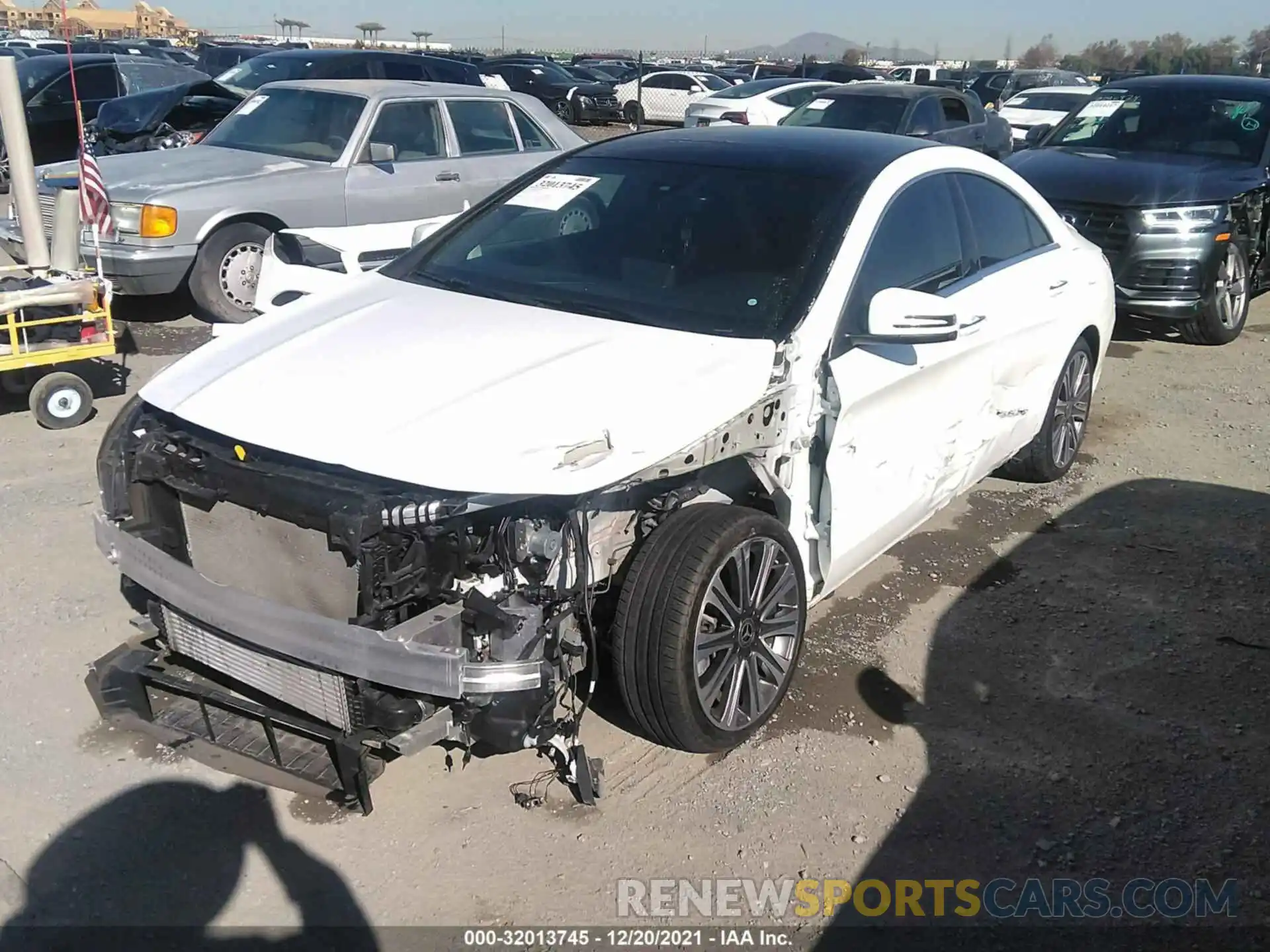 2 Photograph of a damaged car WDDSJ4EB0KN742370 MERCEDES-BENZ CLA 2019