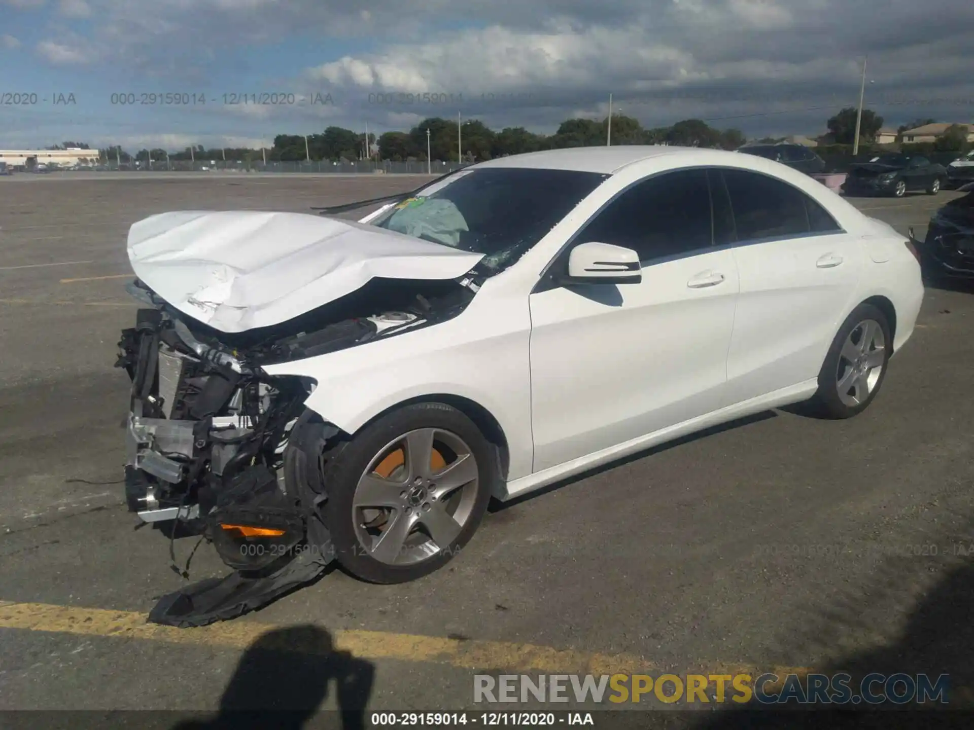 2 Photograph of a damaged car WDDSJ4EB0KN744748 MERCEDES-BENZ CLA 2019