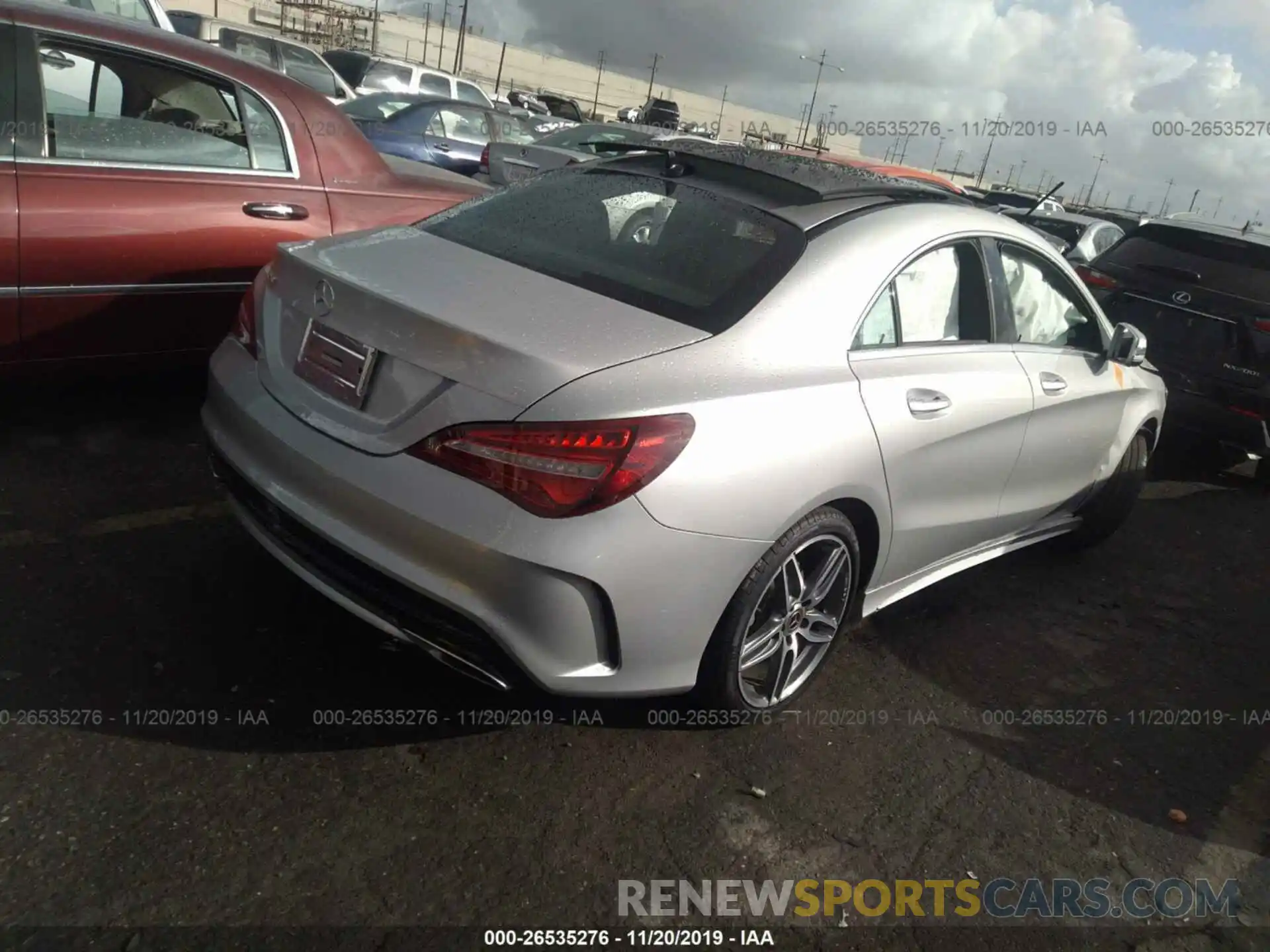 4 Photograph of a damaged car WDDSJ4EB0KN746421 MERCEDES-BENZ CLA 2019