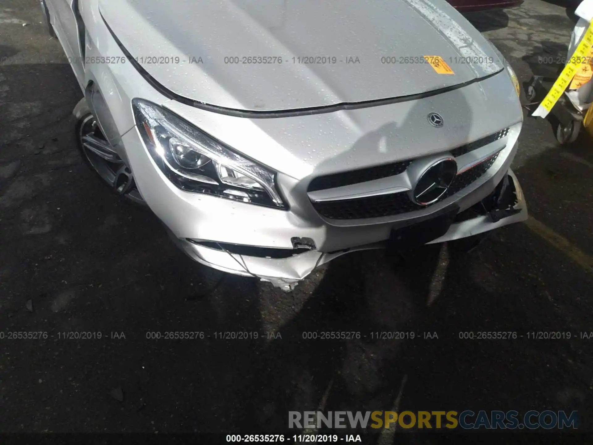 6 Photograph of a damaged car WDDSJ4EB0KN746421 MERCEDES-BENZ CLA 2019