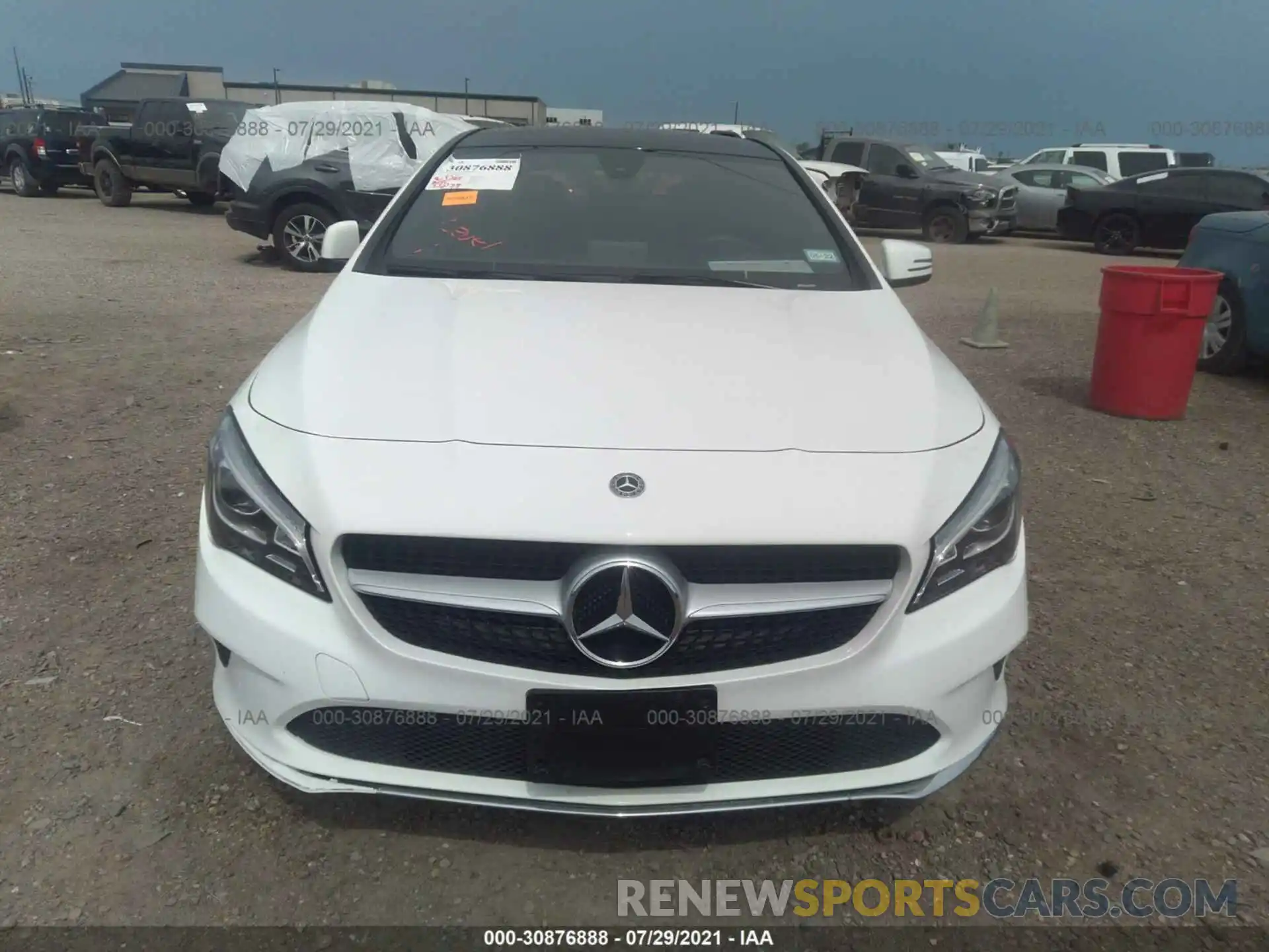 6 Фотография поврежденного автомобиля WDDSJ4EB0KN768242 MERCEDES-BENZ CLA 2019