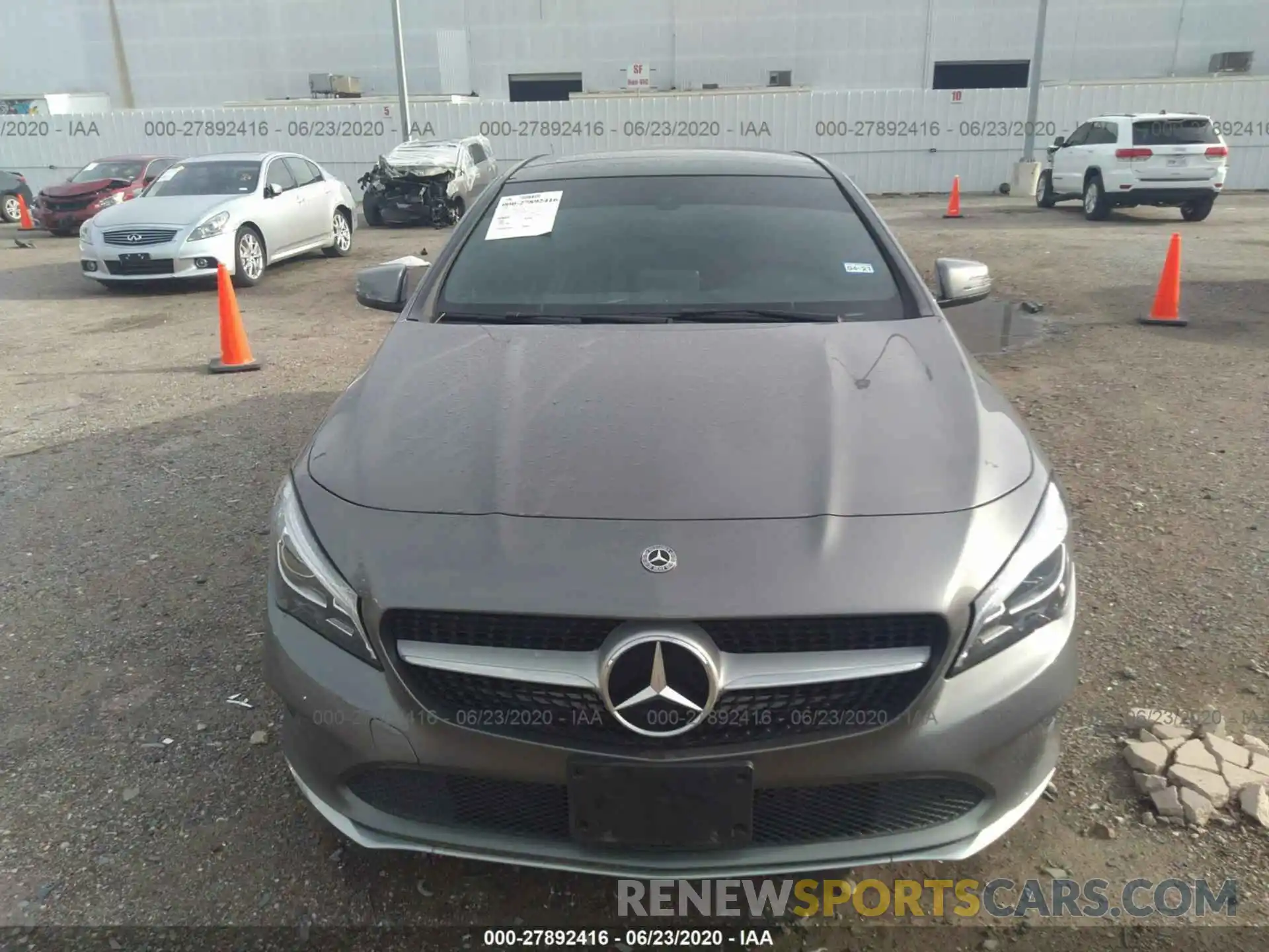 6 Photograph of a damaged car WDDSJ4EB0KN768581 MERCEDES-BENZ CLA 2019