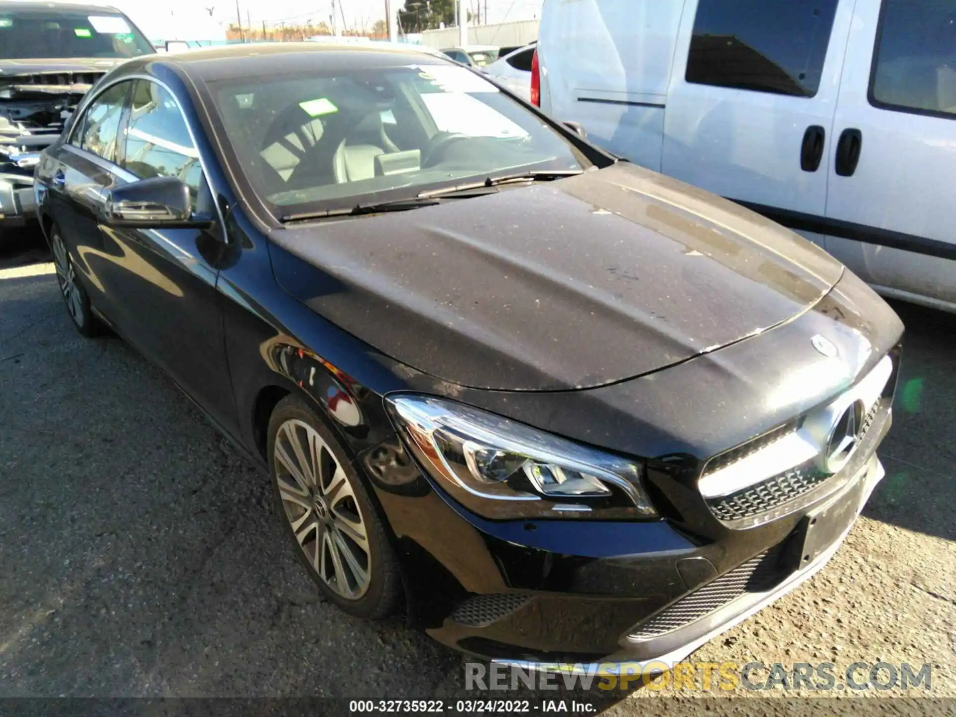 1 Photograph of a damaged car WDDSJ4EB0KN768919 MERCEDES-BENZ CLA 2019