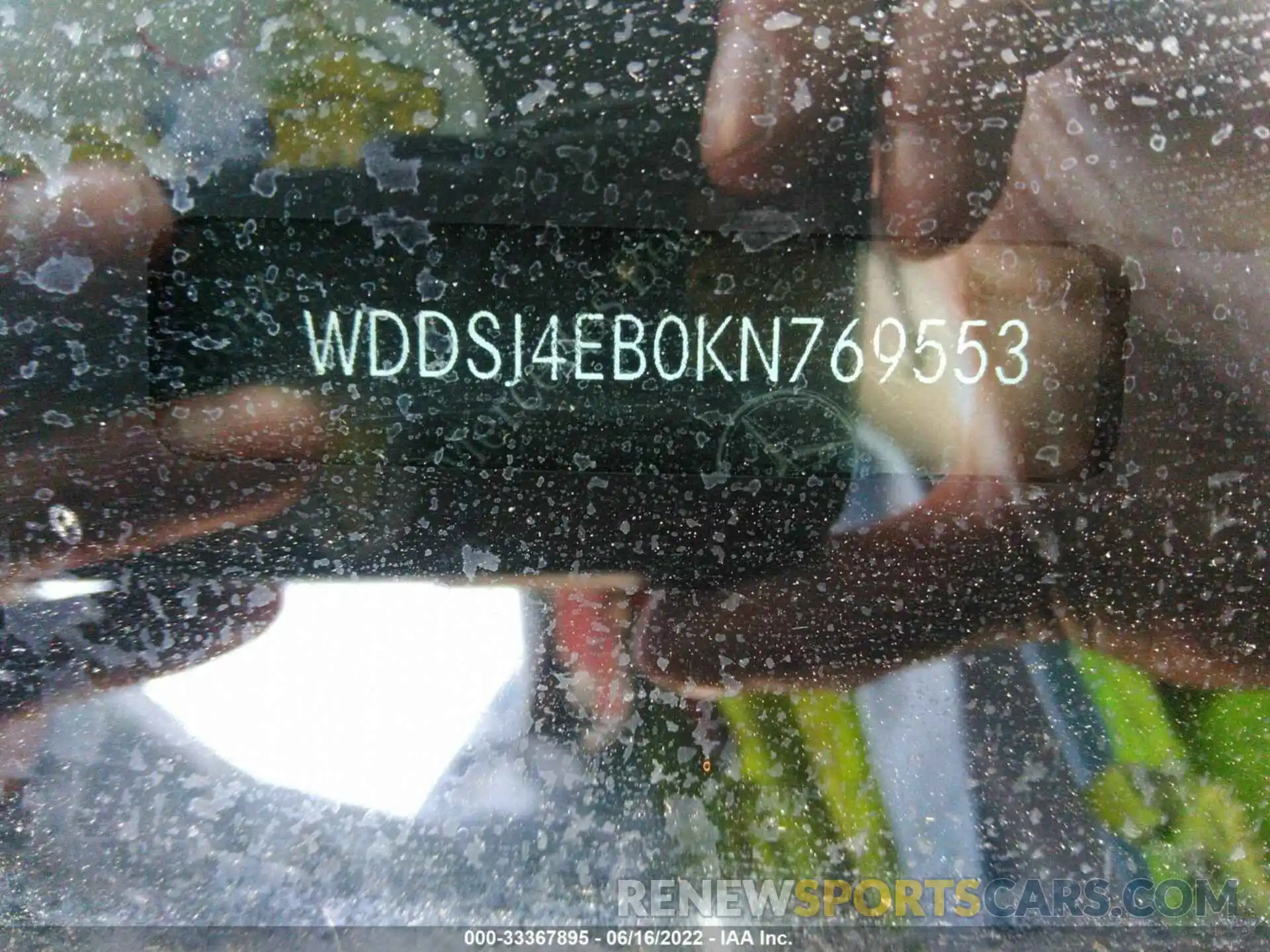 9 Photograph of a damaged car WDDSJ4EB0KN769553 MERCEDES-BENZ CLA 2019